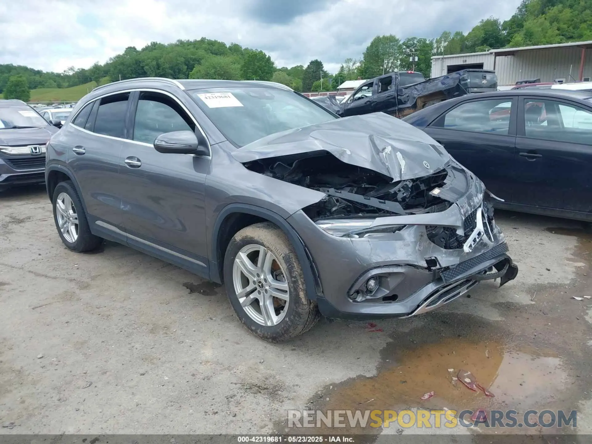 1 Фотография поврежденного автомобиля W1N4N4HB8MJ204327 MERCEDES-BENZ GLA 250 2021