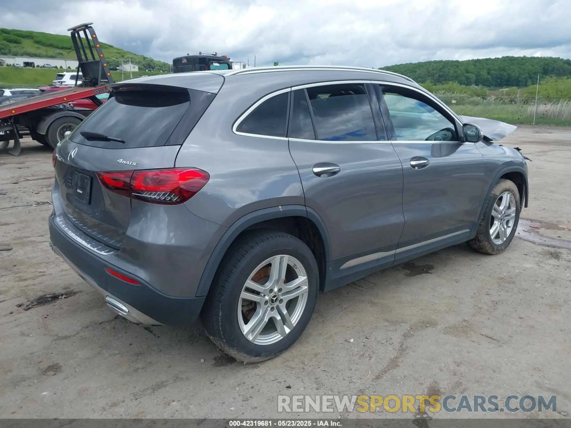 4 Фотография поврежденного автомобиля W1N4N4HB8MJ204327 MERCEDES-BENZ GLA 250 2021