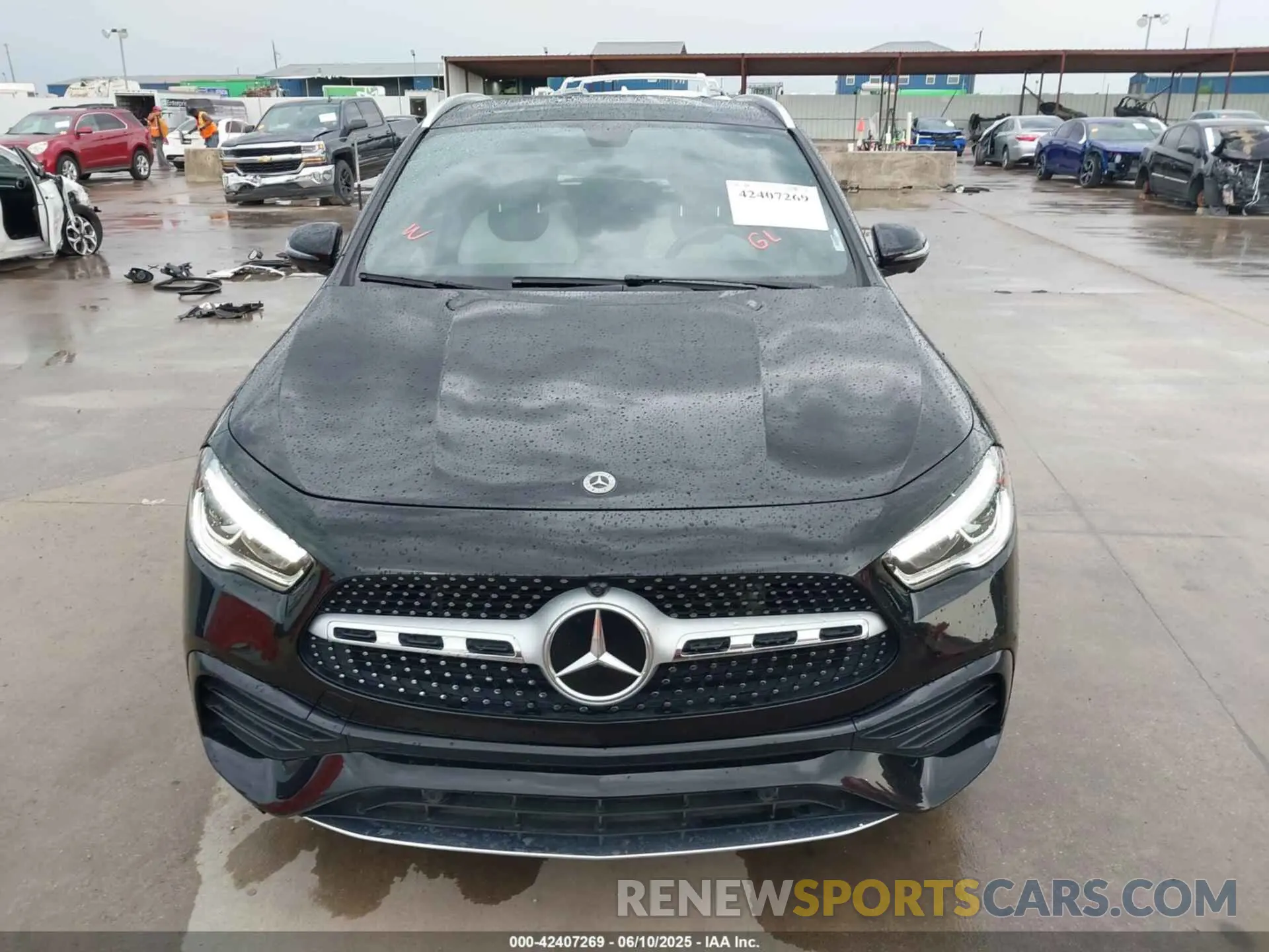 13 Photograph of a damaged car W1N4N4GB0NJ342432 MERCEDES-BENZ GLA 250 2022