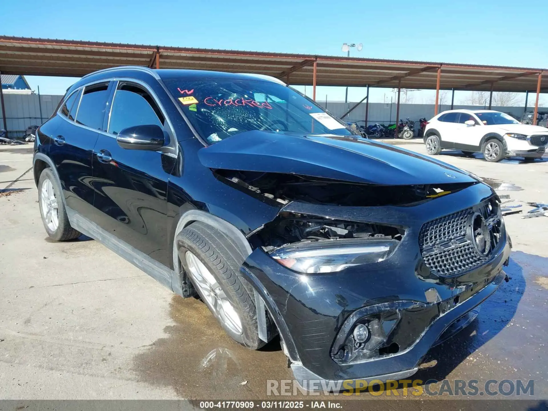 1 Фотография поврежденного автомобиля W1N4N4GB3NJ400971 MERCEDES-BENZ GLA 250 2022
