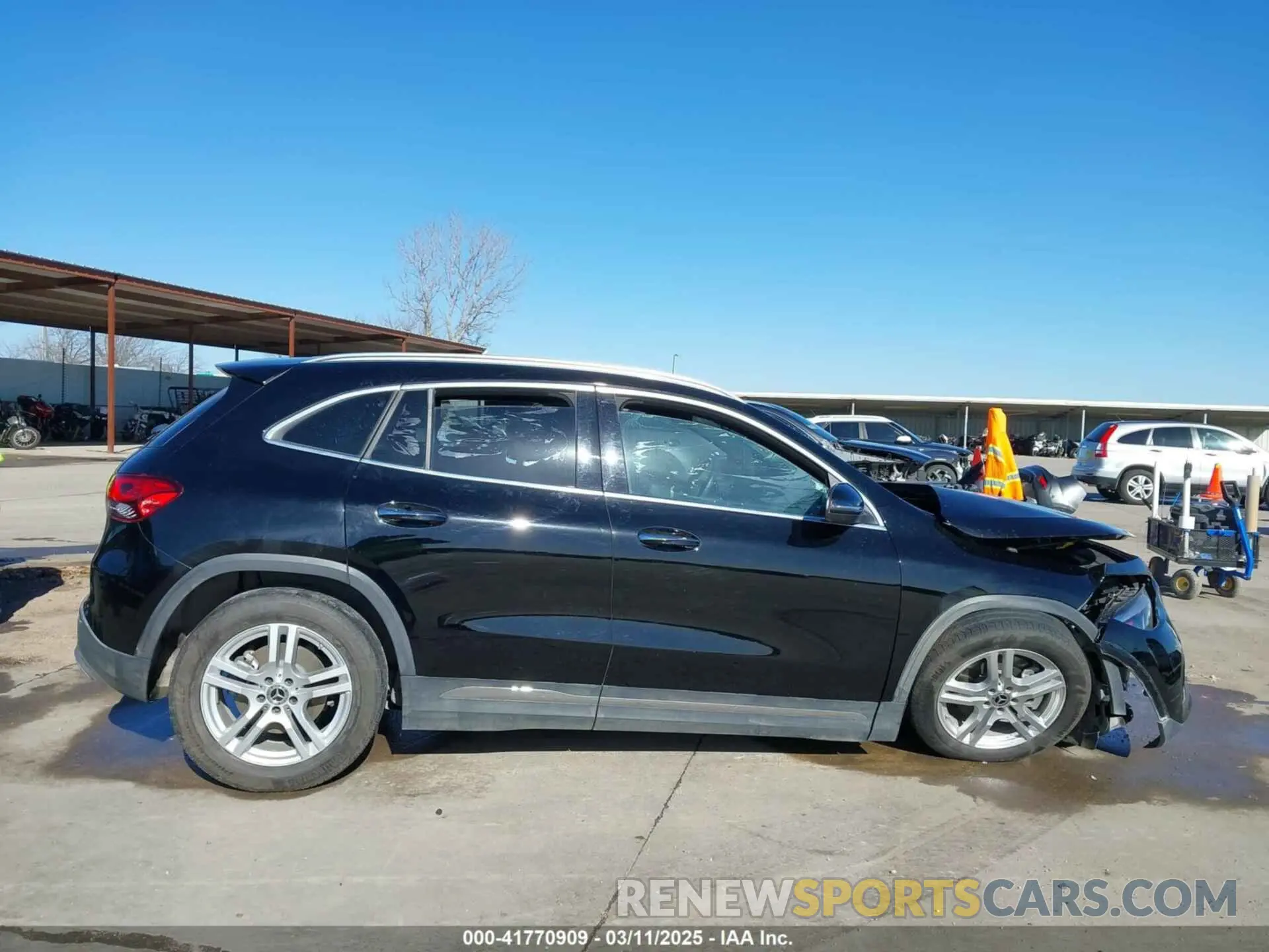13 Фотография поврежденного автомобиля W1N4N4GB3NJ400971 MERCEDES-BENZ GLA 250 2022