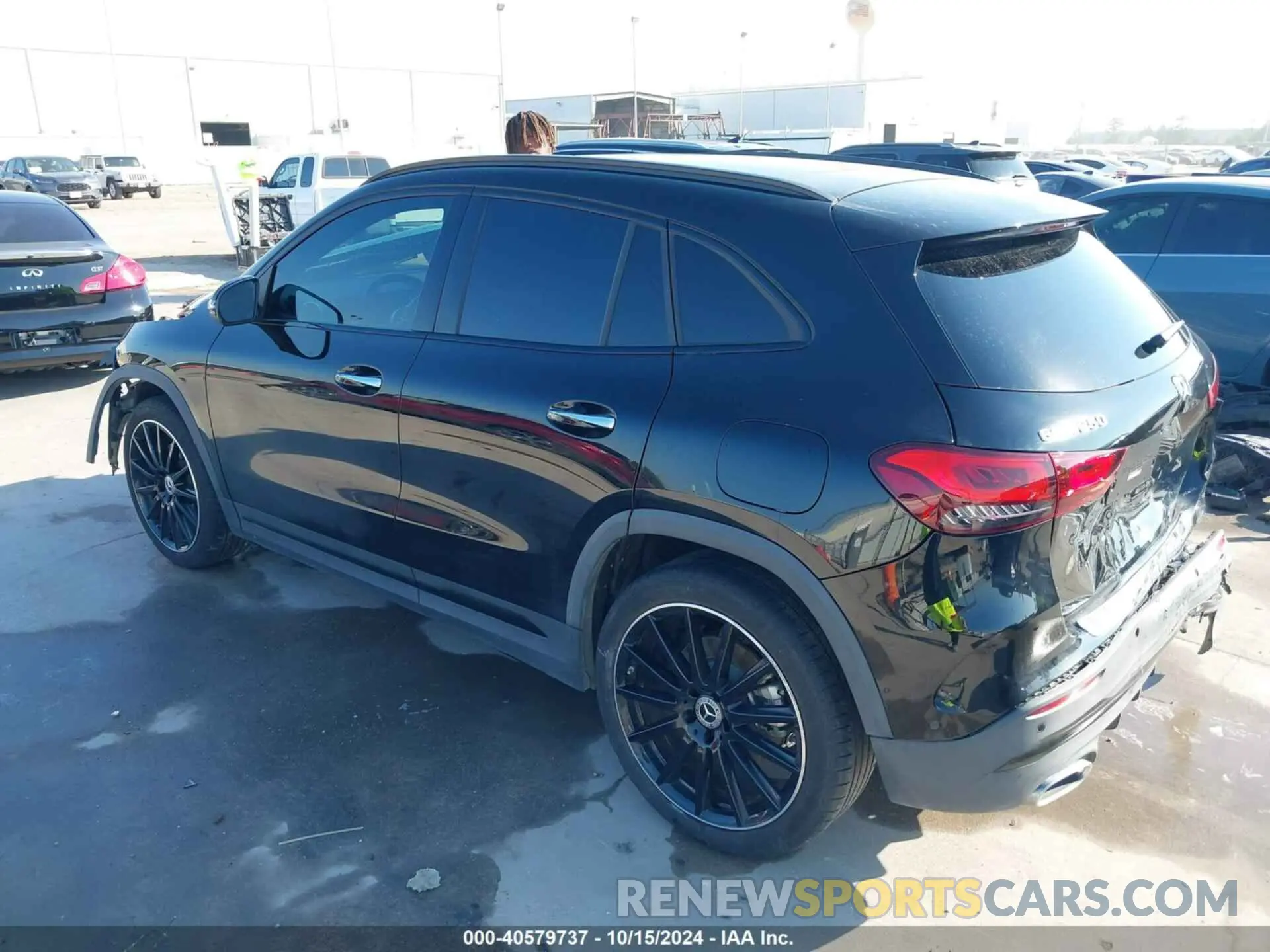 3 Photograph of a damaged car W1N4N4GBXNJ408582 MERCEDES-BENZ GLA 250 2022