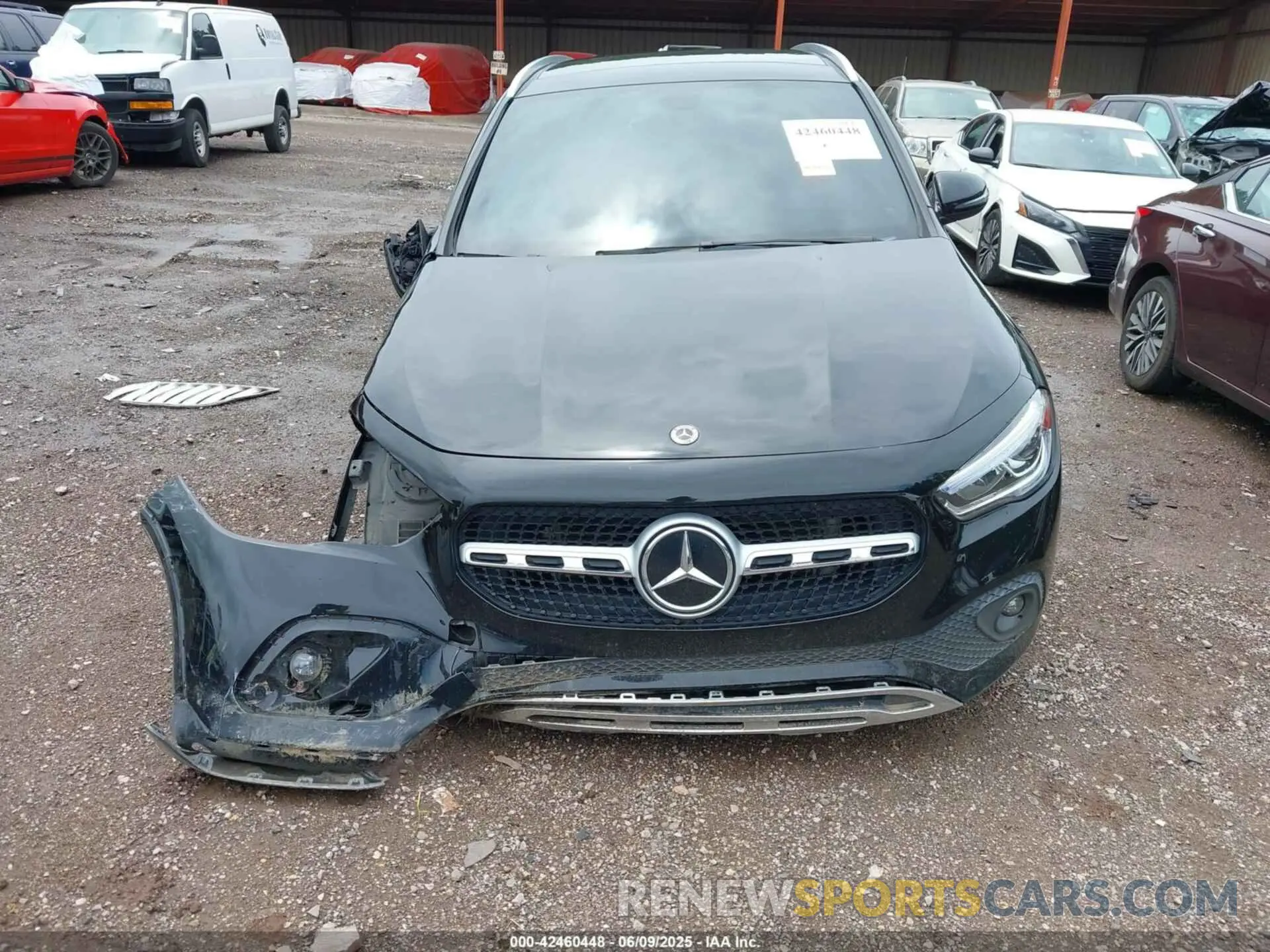 13 Photograph of a damaged car W1N4N4HB6NJ362151 MERCEDES-BENZ GLA 250 2022