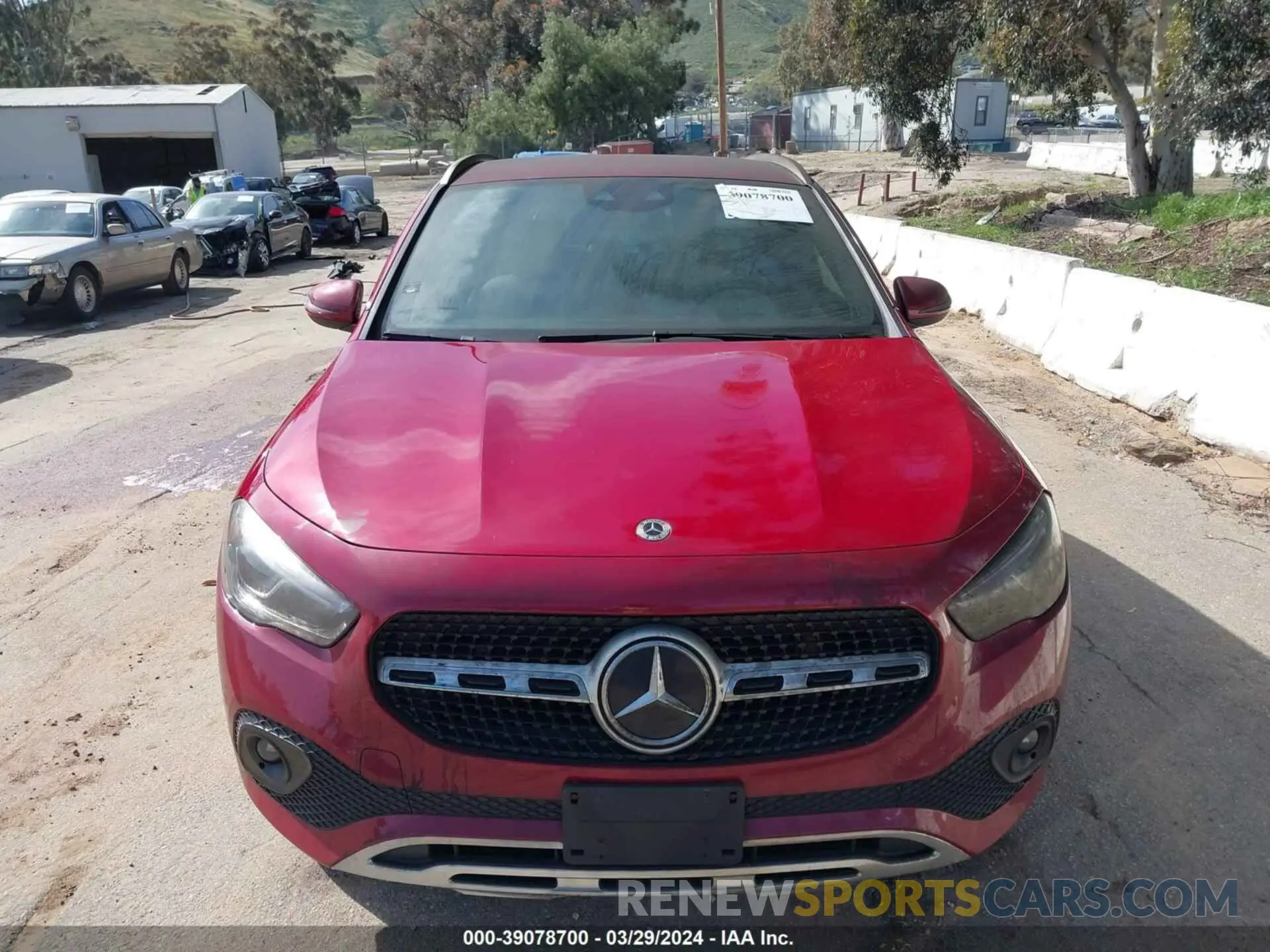 12 Photograph of a damaged car W1N4N4GB1PJ429128 MERCEDES-BENZ GLA 250 2023