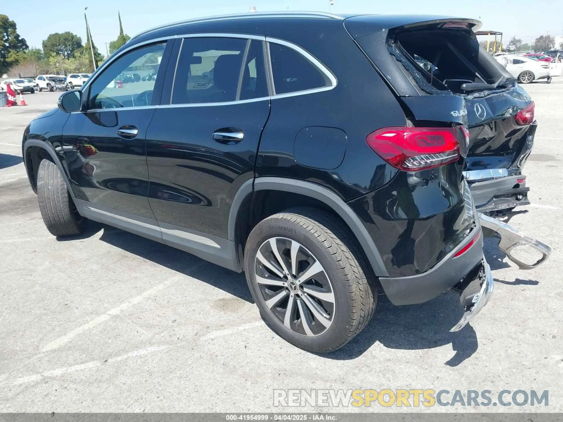 3 Фотография поврежденного автомобиля W1N4N4GB1PJ510839 MERCEDES-BENZ GLA 250 2023