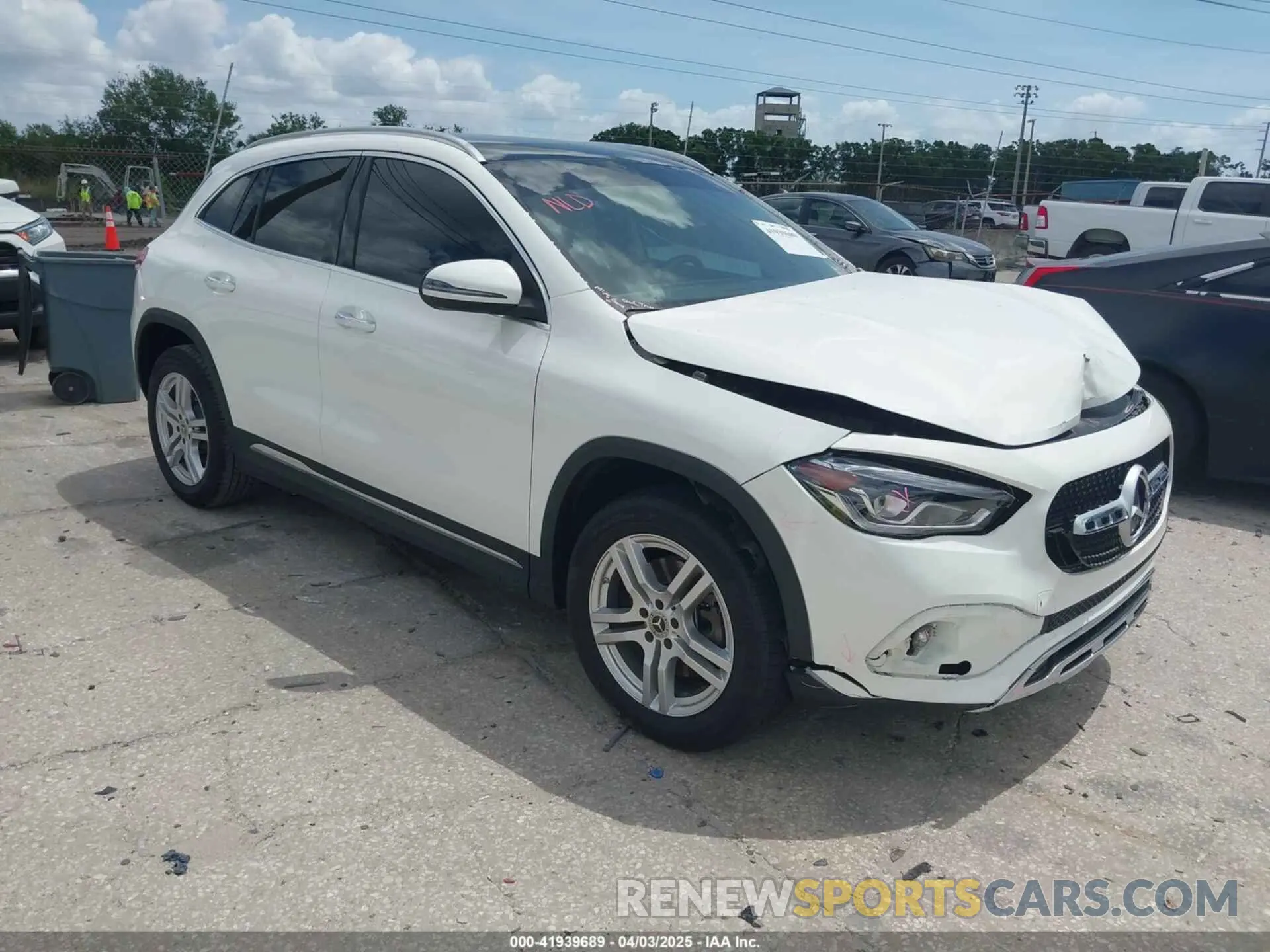 1 Фотография поврежденного автомобиля W1N4N4GB2PJ455639 MERCEDES-BENZ GLA 250 2023