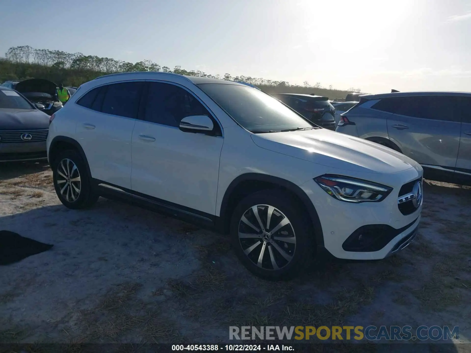 1 Photograph of a damaged car W1N4N4GBXPJ434022 MERCEDES-BENZ GLA 250 2023