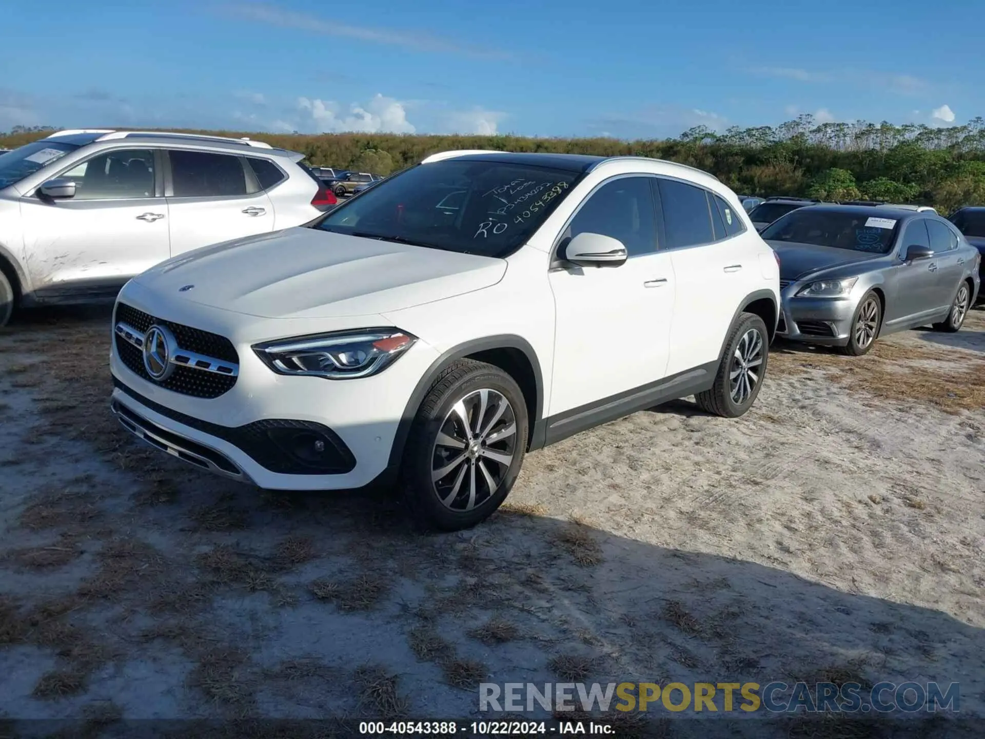 2 Photograph of a damaged car W1N4N4GBXPJ434022 MERCEDES-BENZ GLA 250 2023