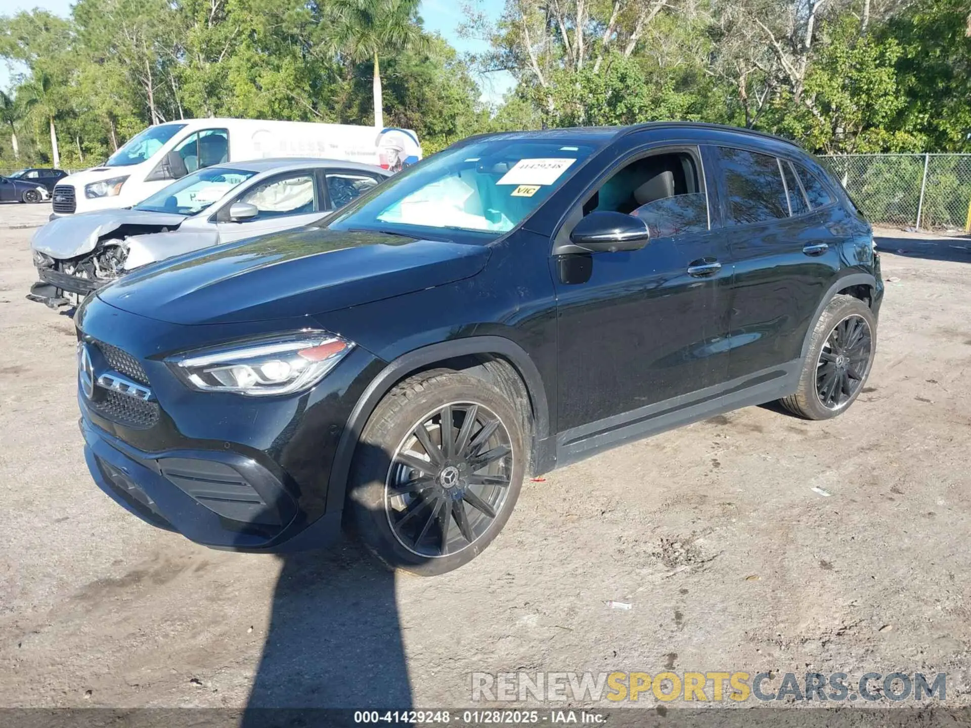 2 Photograph of a damaged car W1N4N4GBXPJ499517 MERCEDES-BENZ GLA 250 2023