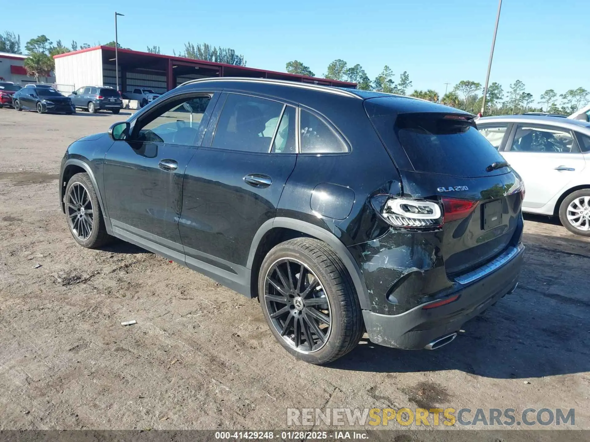 3 Photograph of a damaged car W1N4N4GBXPJ499517 MERCEDES-BENZ GLA 250 2023