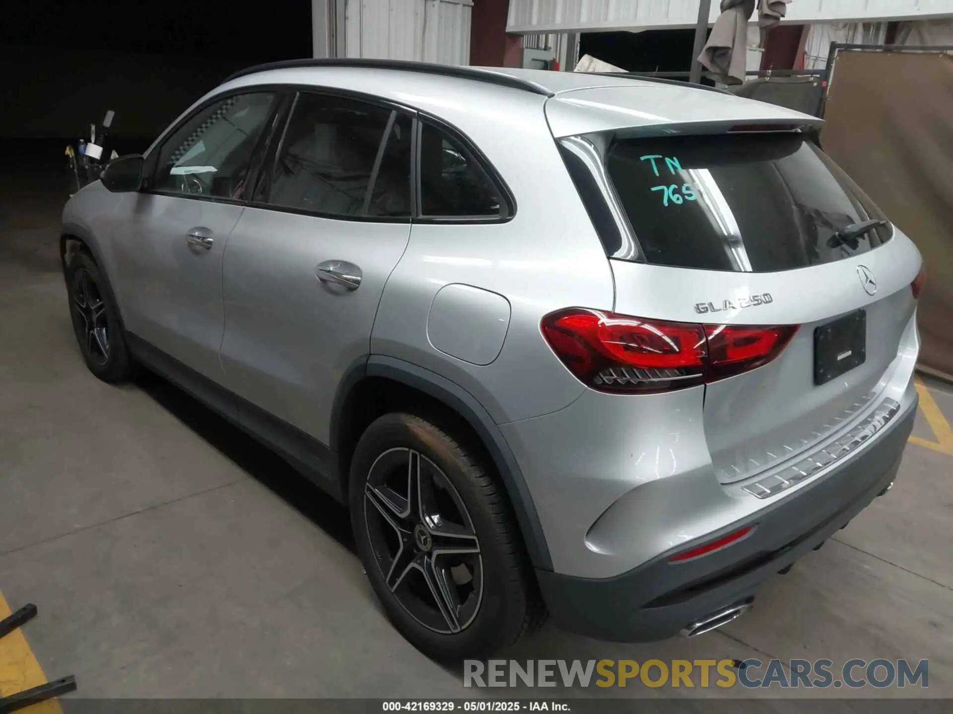 3 Фотография поврежденного автомобиля W1N4N4GBXPJ519944 MERCEDES-BENZ GLA 250 2023