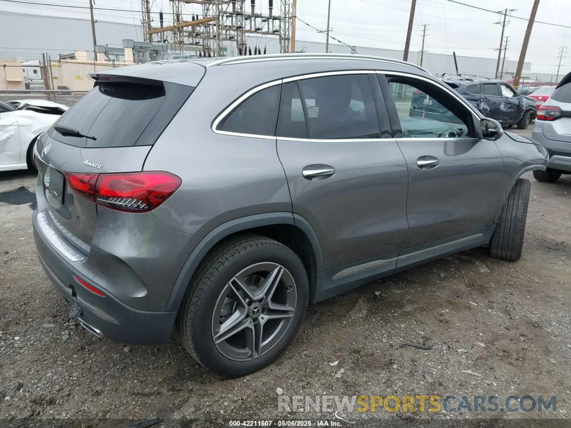 4 Photograph of a damaged car W1N4N4HB1PJ520852 MERCEDES-BENZ GLA 250 2023