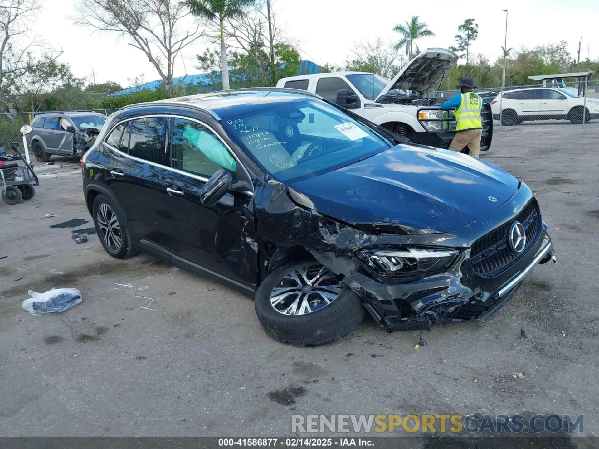 1 Фотография поврежденного автомобиля W1N4N4GB9SJ644877 MERCEDES-BENZ GLA 250 2025