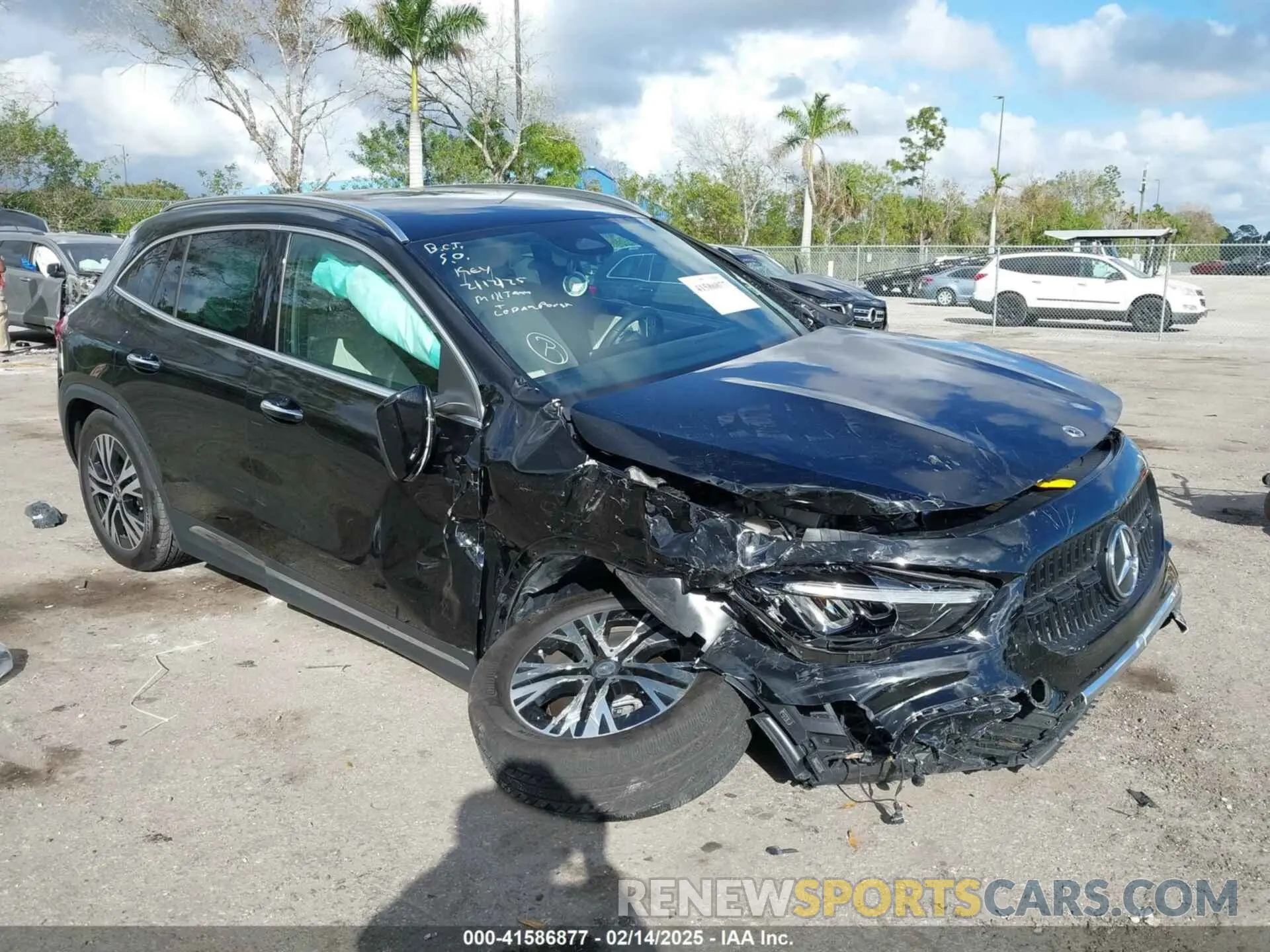 6 Фотография поврежденного автомобиля W1N4N4GB9SJ644877 MERCEDES-BENZ GLA 250 2025