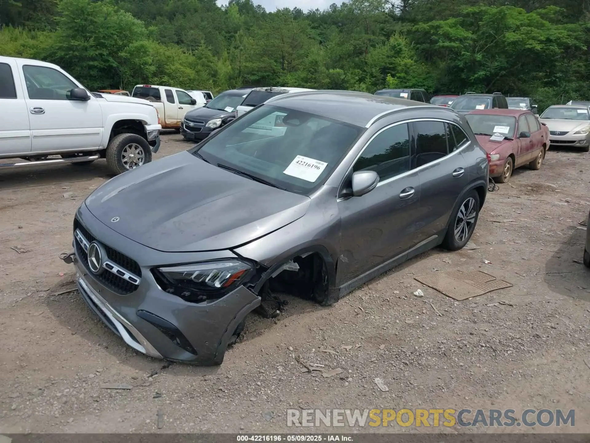 6 Photograph of a damaged car W1N4N4HB2SJ638546 MERCEDES-BENZ GLA 250 2025