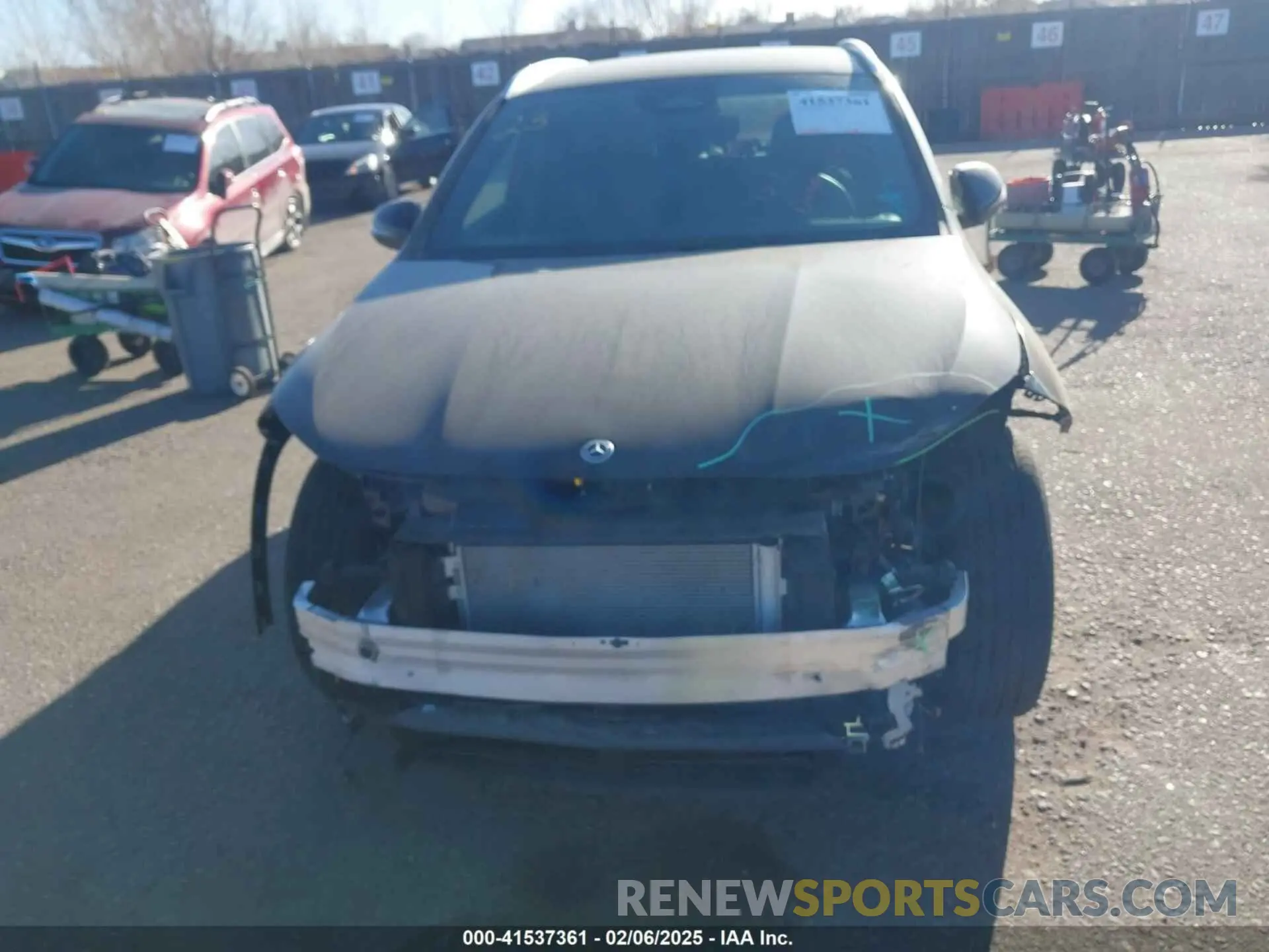 13 Photograph of a damaged car W1N4N4HBOSJ651134 MERCEDES-BENZ GLA 250 2025