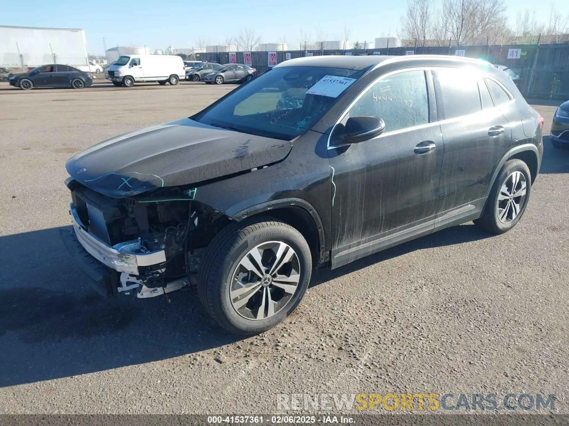 2 Photograph of a damaged car W1N4N4HBOSJ651134 MERCEDES-BENZ GLA 250 2025