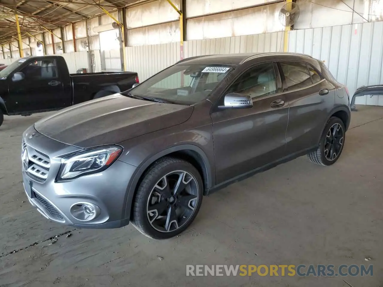 1 Фотография поврежденного автомобиля WDCTG4EB1KJ611026 MERCEDES-BENZ GLA-CLASS 2019