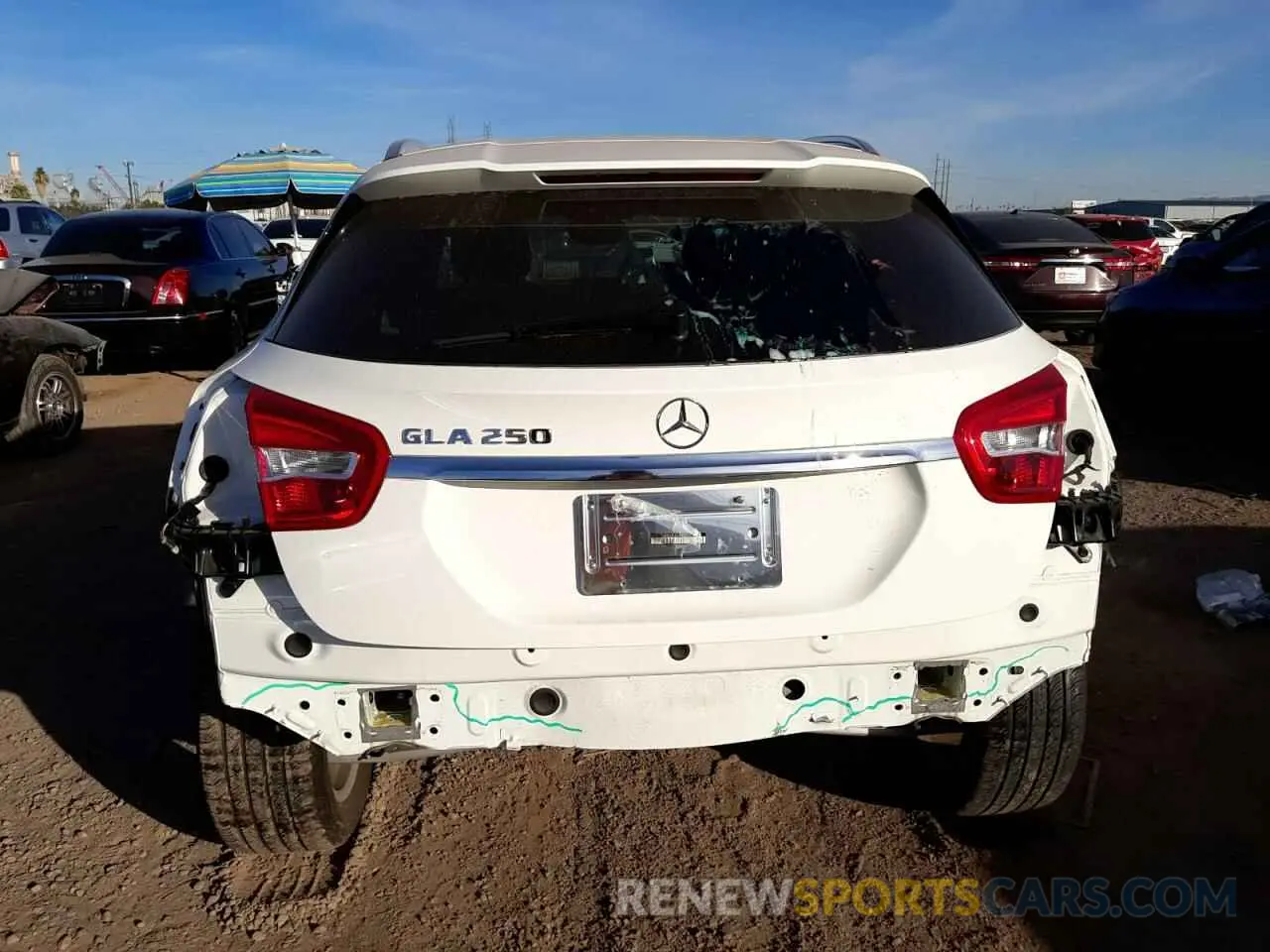 6 Фотография поврежденного автомобиля WDCTG4EB1KU006471 MERCEDES-BENZ GLA-CLASS 2019