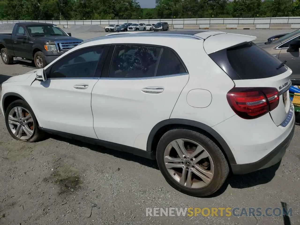 2 Photograph of a damaged car WDCTG4EB2KU002509 MERCEDES-BENZ GLA-CLASS 2019