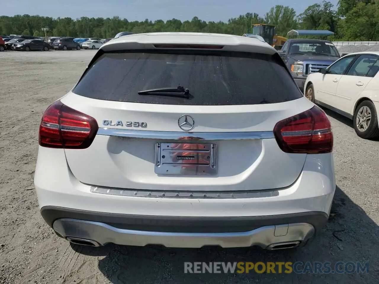 6 Photograph of a damaged car WDCTG4EB2KU002509 MERCEDES-BENZ GLA-CLASS 2019