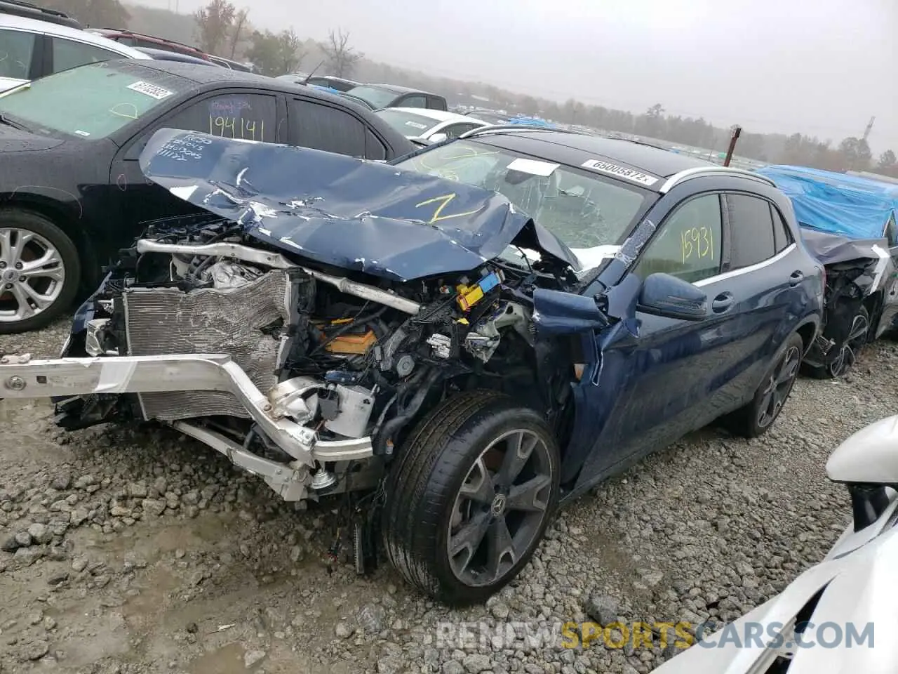 2 Photograph of a damaged car WDCTG4EB3KJ613005 MERCEDES-BENZ GLA-CLASS 2019