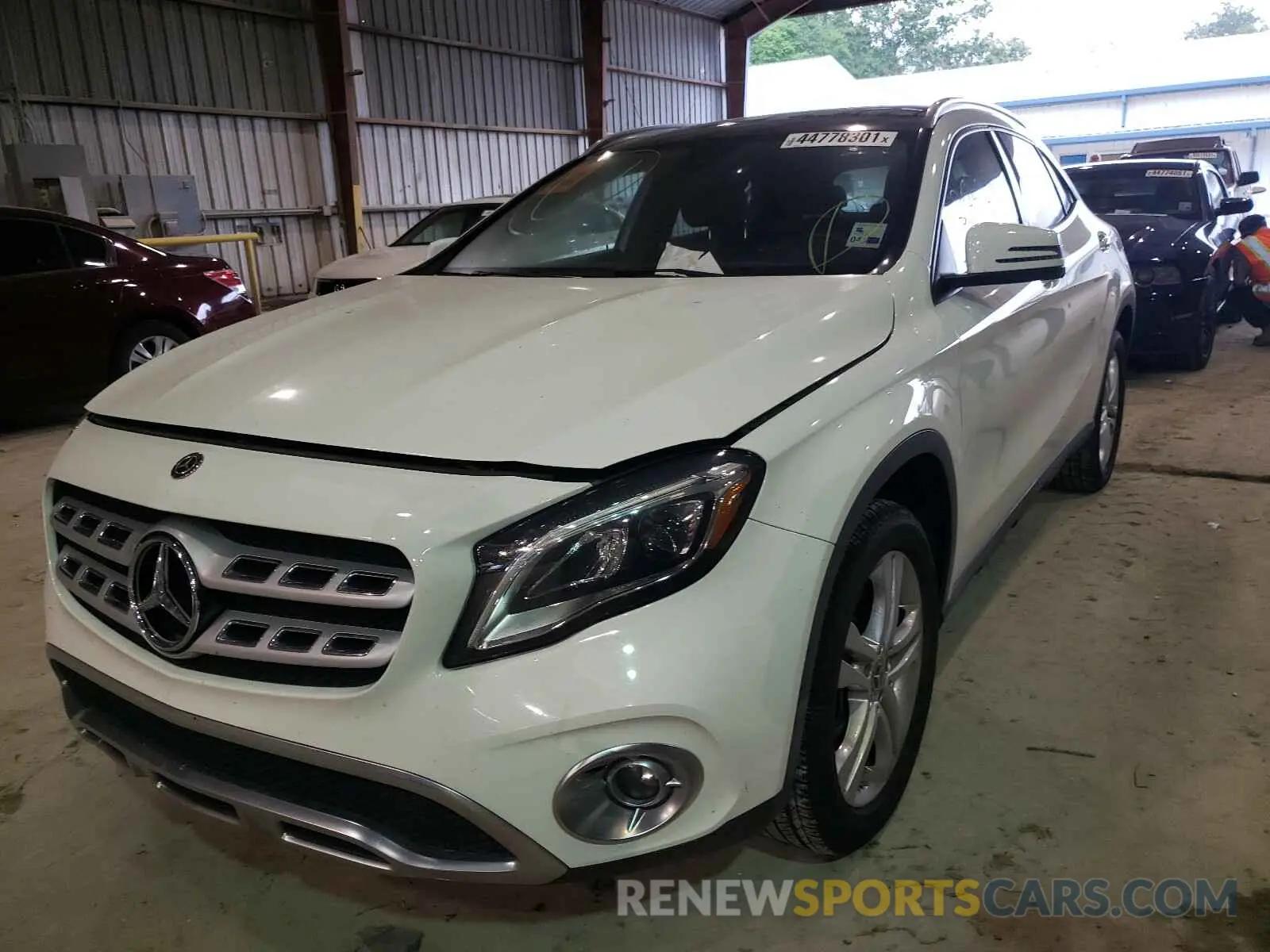 2 Photograph of a damaged car WDCTG4EB3KJ628720 MERCEDES-BENZ GLA-CLASS 2019