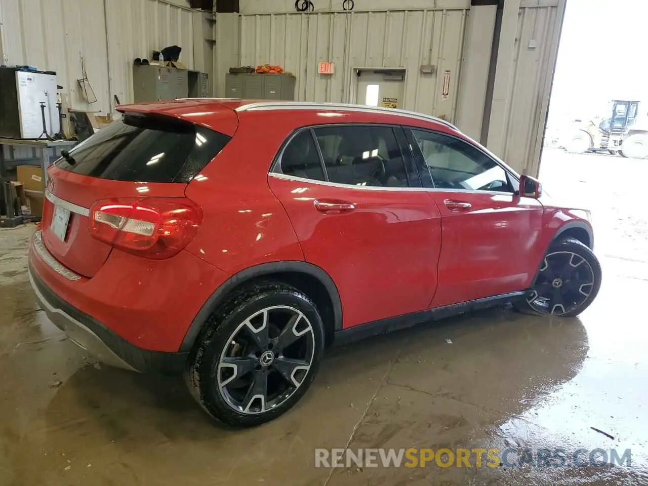 3 Photograph of a damaged car WDCTG4EB4KU018873 MERCEDES-BENZ GLA-CLASS 2019