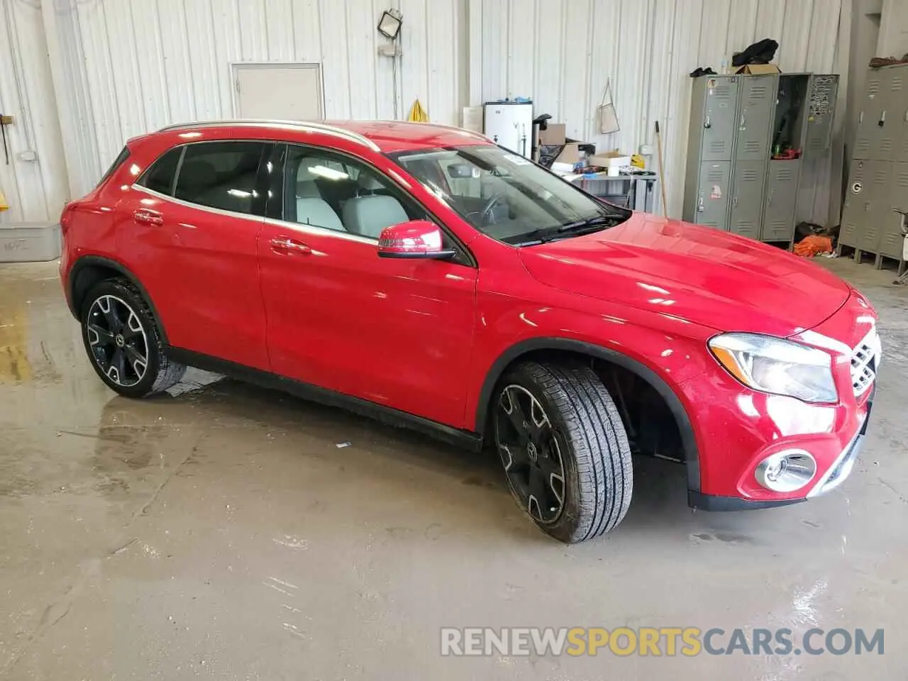 4 Photograph of a damaged car WDCTG4EB4KU018873 MERCEDES-BENZ GLA-CLASS 2019