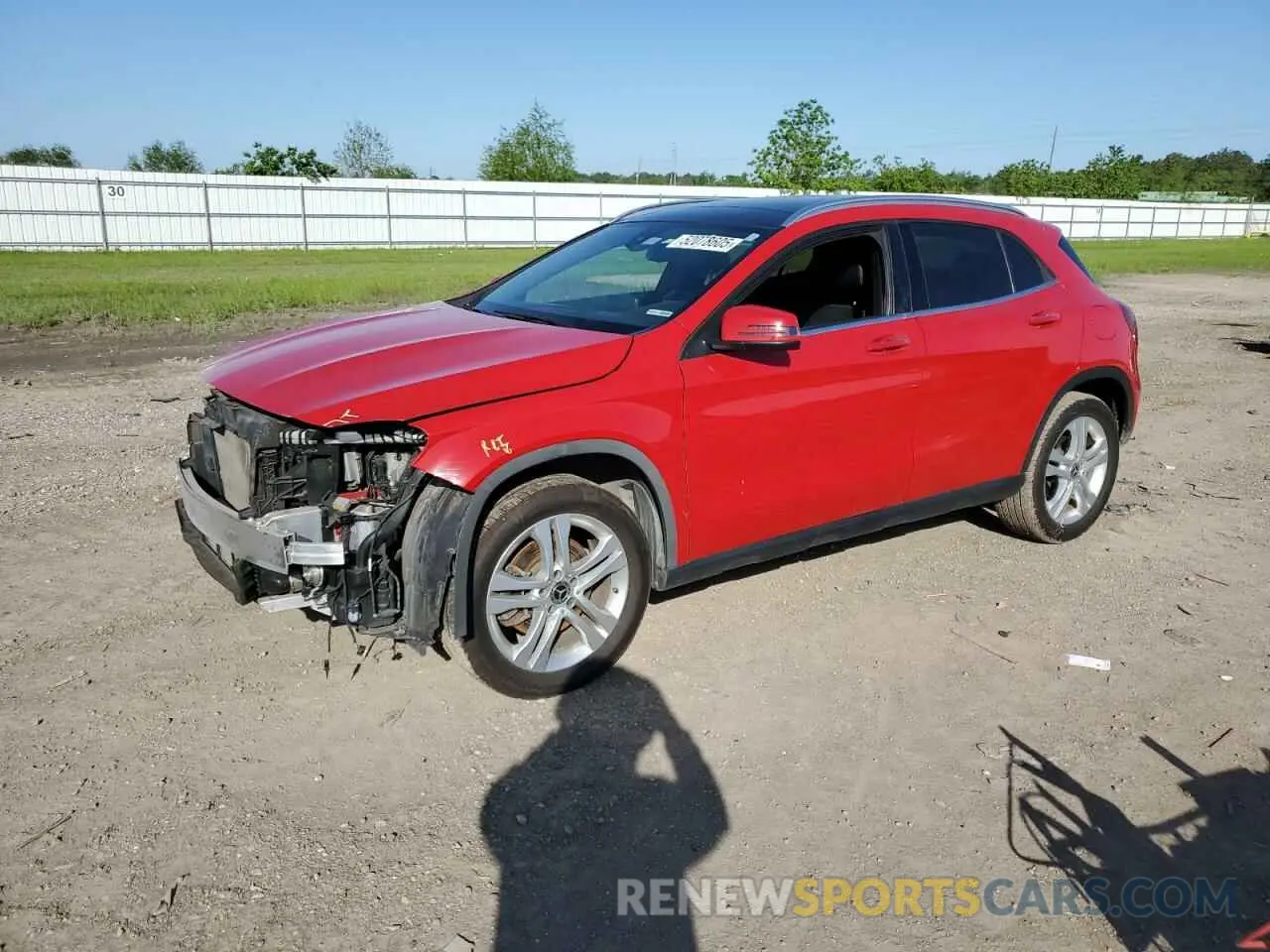 1 Photograph of a damaged car WDCTG4EB5KU007168 MERCEDES-BENZ GLA-CLASS 2019