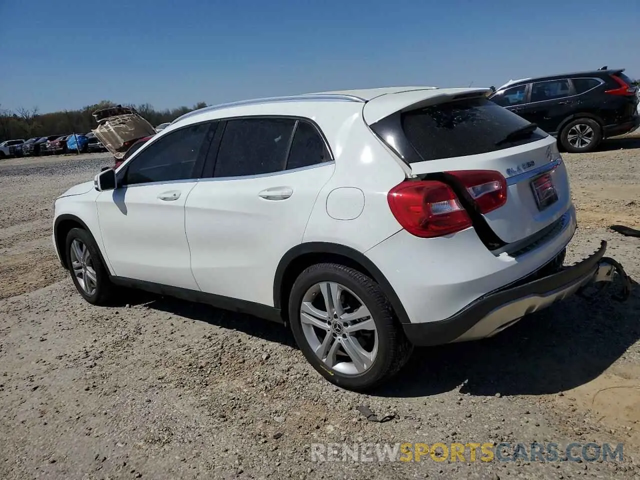 2 Photograph of a damaged car WDCTG4EB5KU016551 MERCEDES-BENZ GLA-CLASS 2019