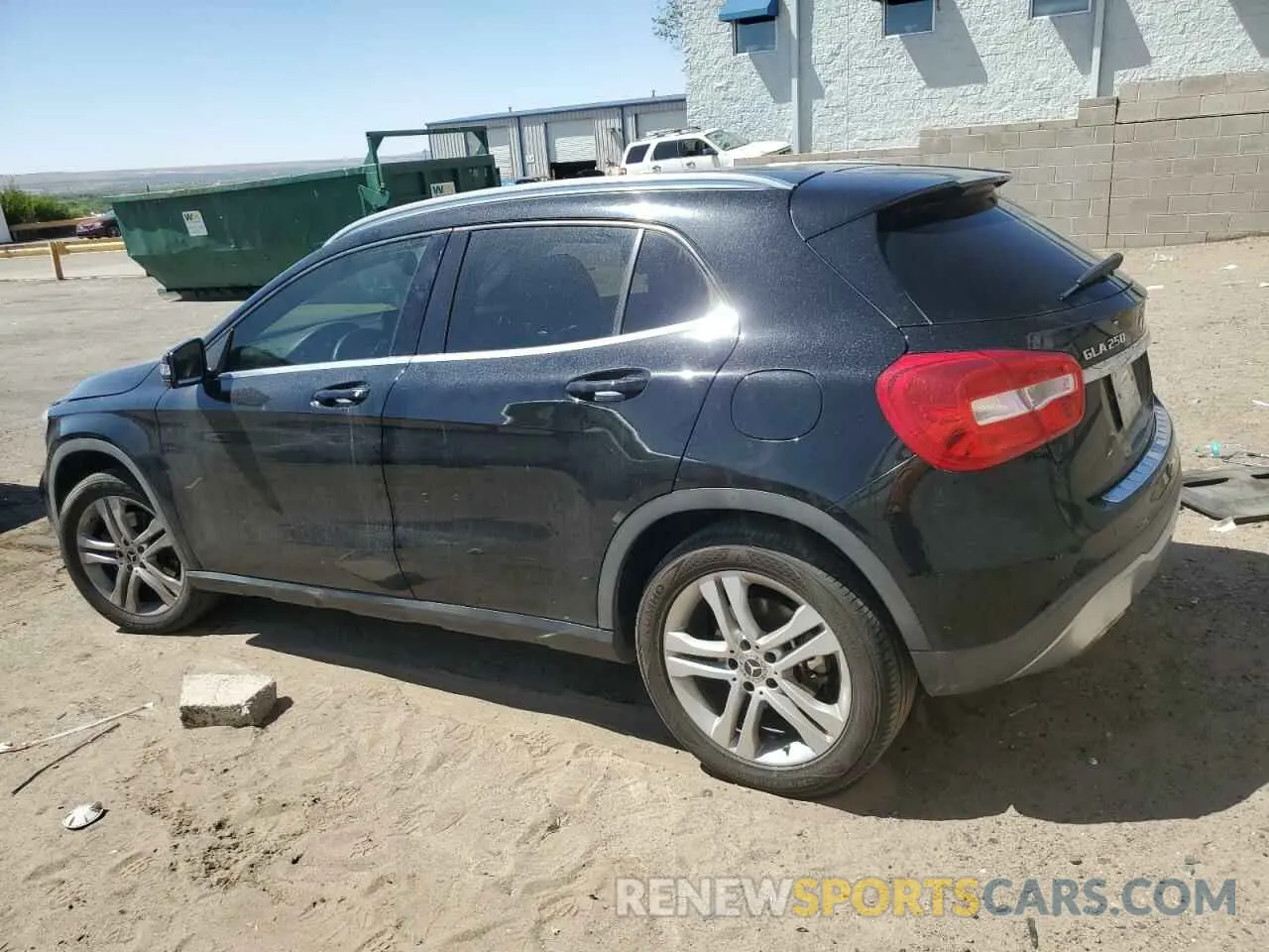 2 Фотография поврежденного автомобиля WDCTG4EB6KU019989 MERCEDES-BENZ GLA-CLASS 2019
