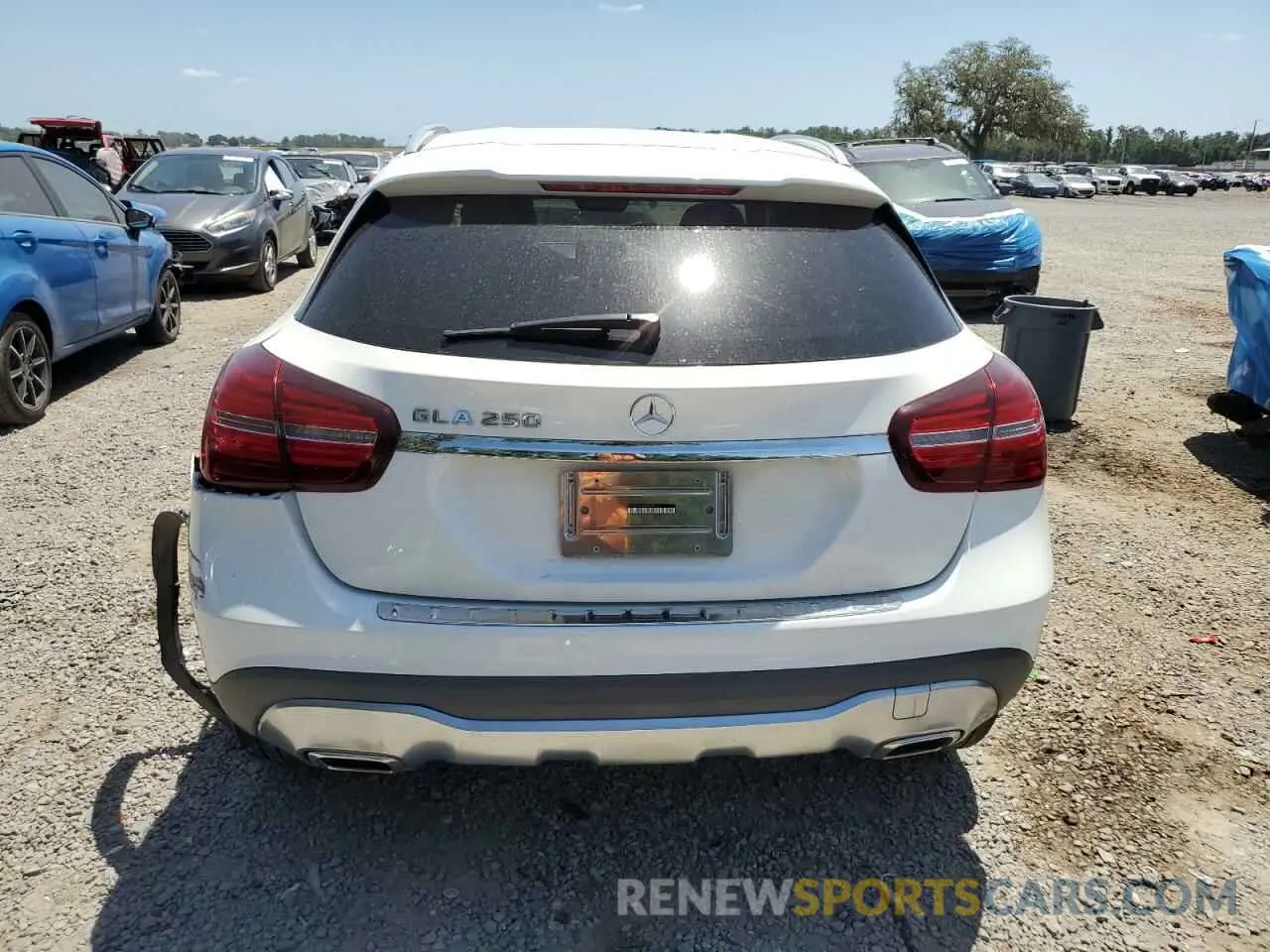 6 Photograph of a damaged car WDCTG4EB7KU003915 MERCEDES-BENZ GLA-CLASS 2019