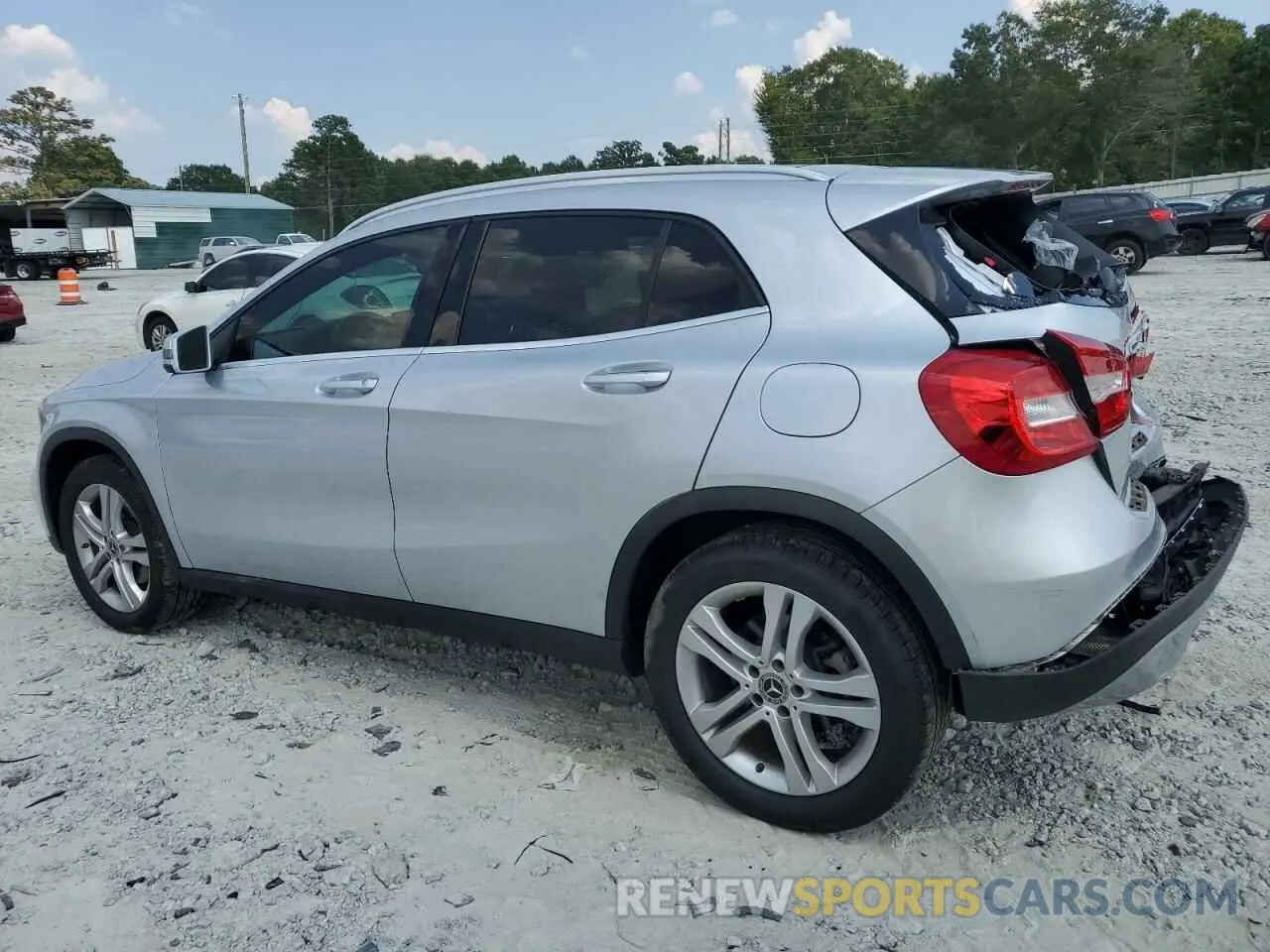 2 Photograph of a damaged car WDCTG4EB8KU015099 MERCEDES-BENZ GLA-CLASS 2019