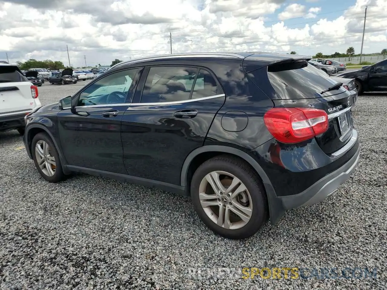 2 Photograph of a damaged car WDCTG4EB9KU009442 MERCEDES-BENZ GLA-CLASS 2019