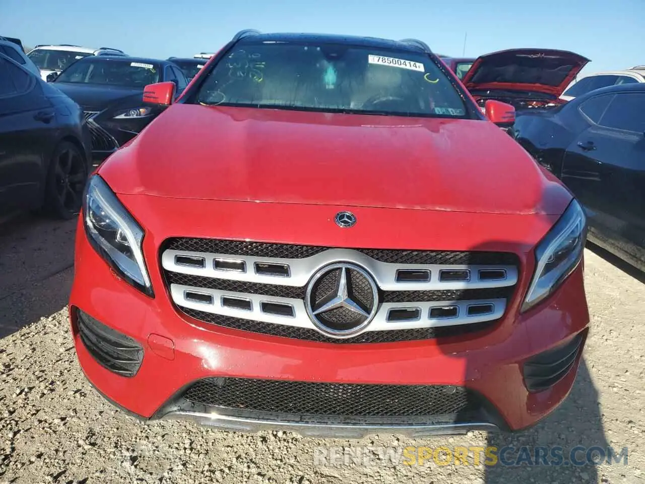5 Photograph of a damaged car WDCTG4GB2KJ546135 MERCEDES-BENZ GLA-CLASS 2019