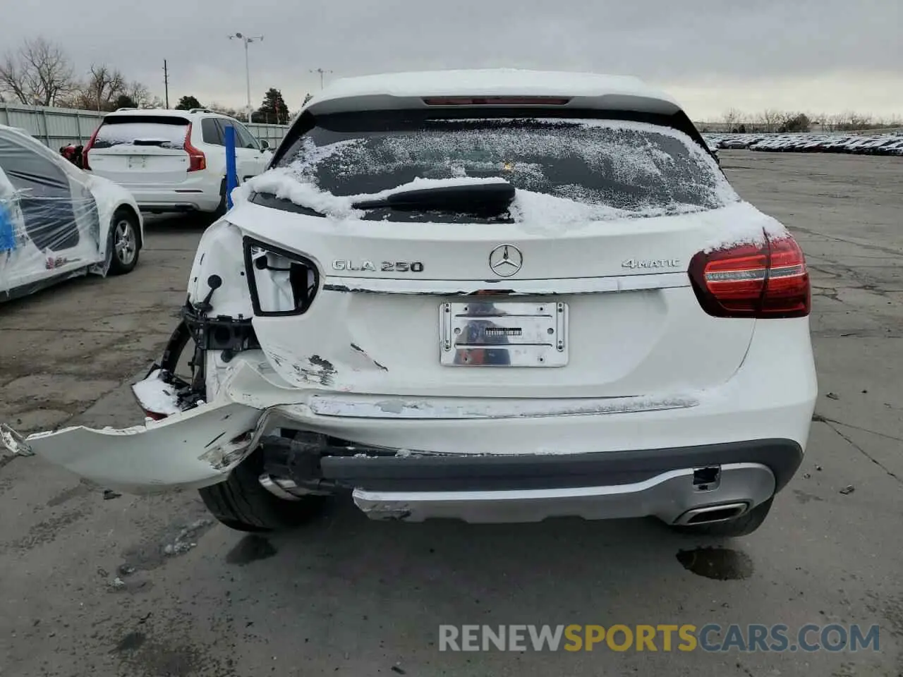 6 Photograph of a damaged car WDCTG4GB4KU014352 MERCEDES-BENZ GLA-CLASS 2019