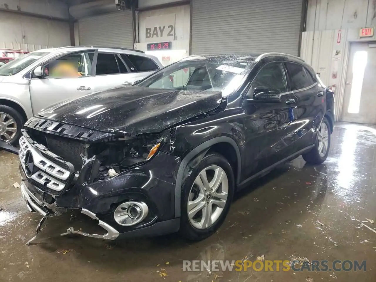 1 Photograph of a damaged car WDCTG4GB4KU015677 MERCEDES-BENZ GLA-CLASS 2019