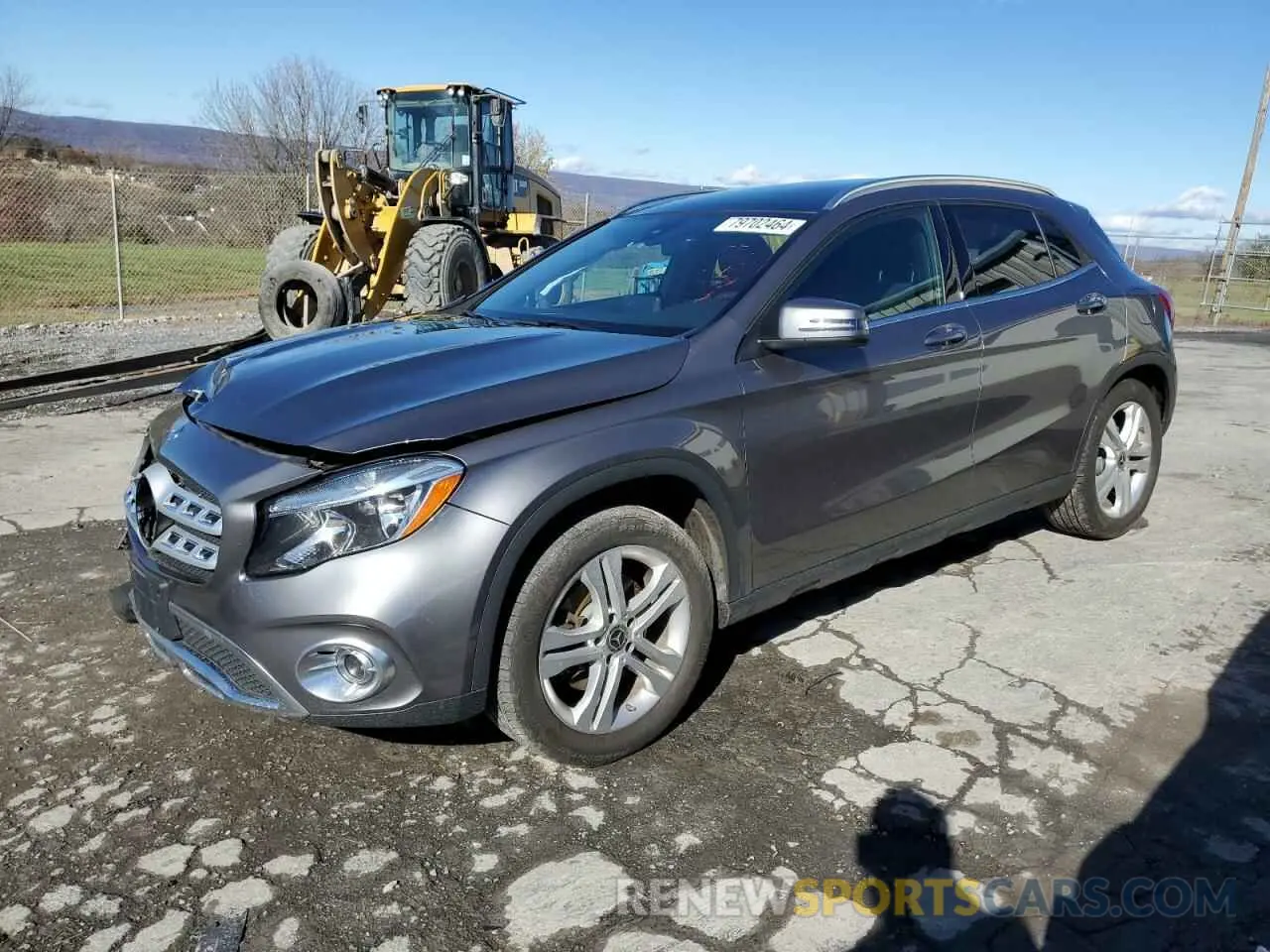 1 Фотография поврежденного автомобиля WDCTG4GB5KJ602617 MERCEDES-BENZ GLA-CLASS 2019