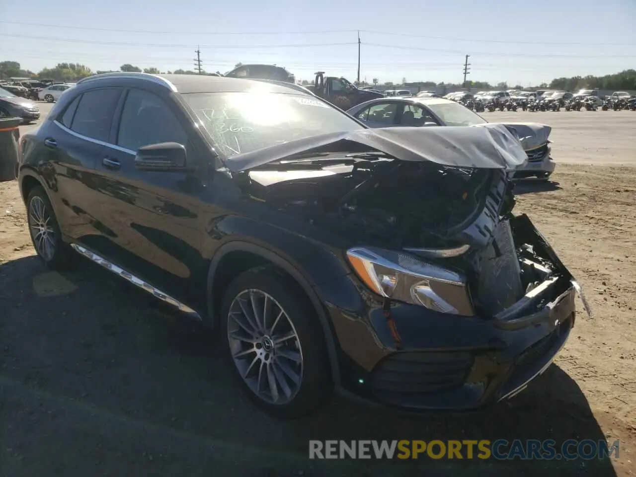 1 Фотография поврежденного автомобиля WDCTG4GB6KJ599145 MERCEDES-BENZ GLA-CLASS 2019