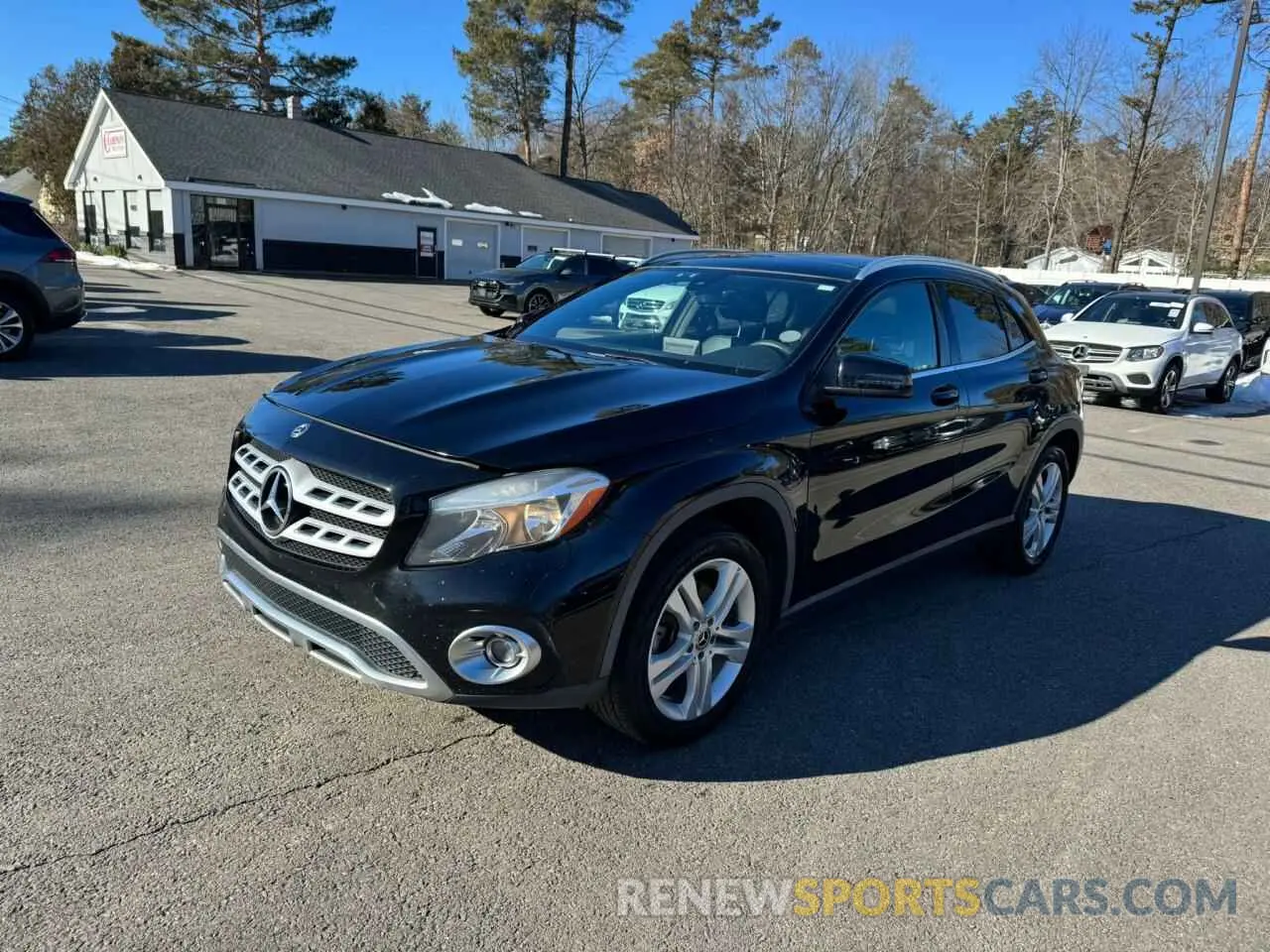 2 Photograph of a damaged car WDCTG4GB7KU006679 MERCEDES-BENZ GLA-CLASS 2019