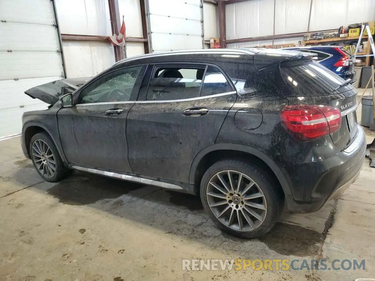 2 Photograph of a damaged car WDCTG4GB8KJ532904 MERCEDES-BENZ GLA-CLASS 2019