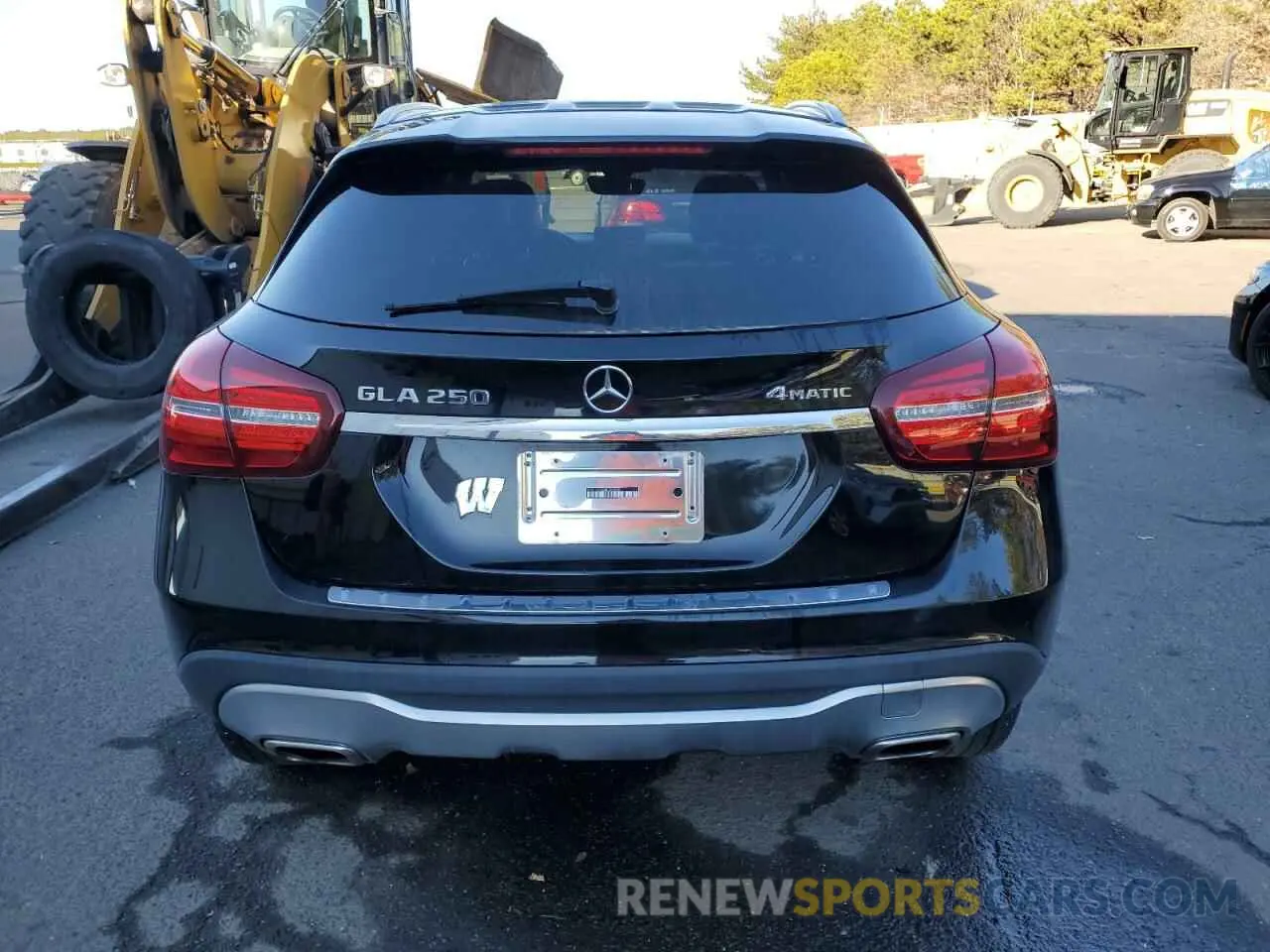 6 Photograph of a damaged car WDCTG4GB8KJ549086 MERCEDES-BENZ GLA-CLASS 2019