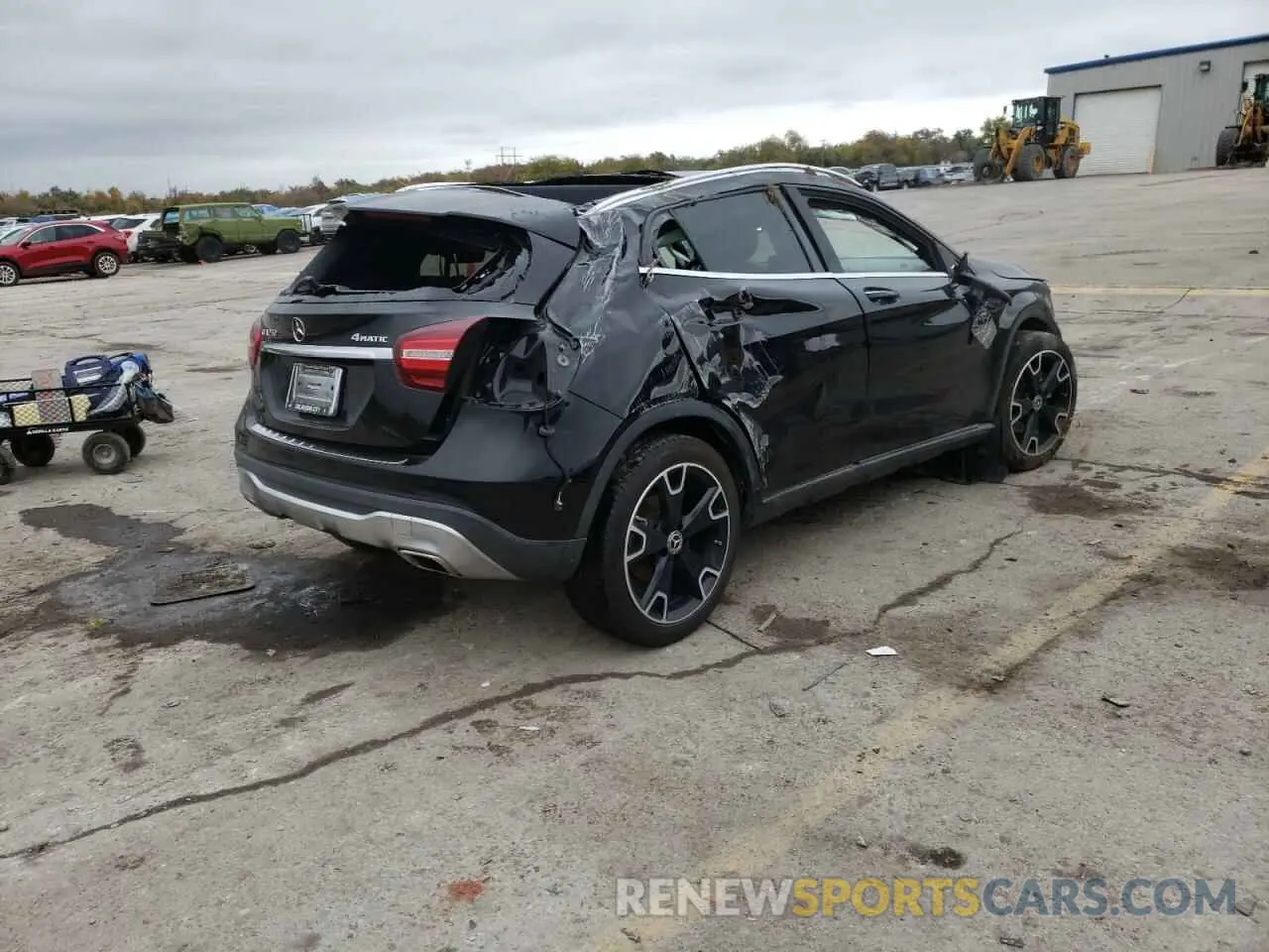 4 Photograph of a damaged car WDCTG4GB9KU012094 MERCEDES-BENZ GLA-CLASS 2019