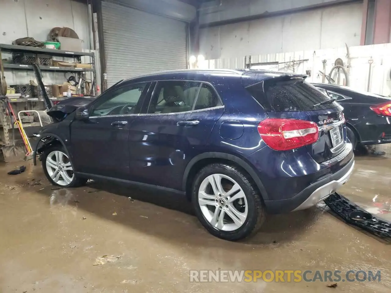 2 Фотография поврежденного автомобиля WDCTG4GBXKU004845 MERCEDES-BENZ GLA-CLASS 2019