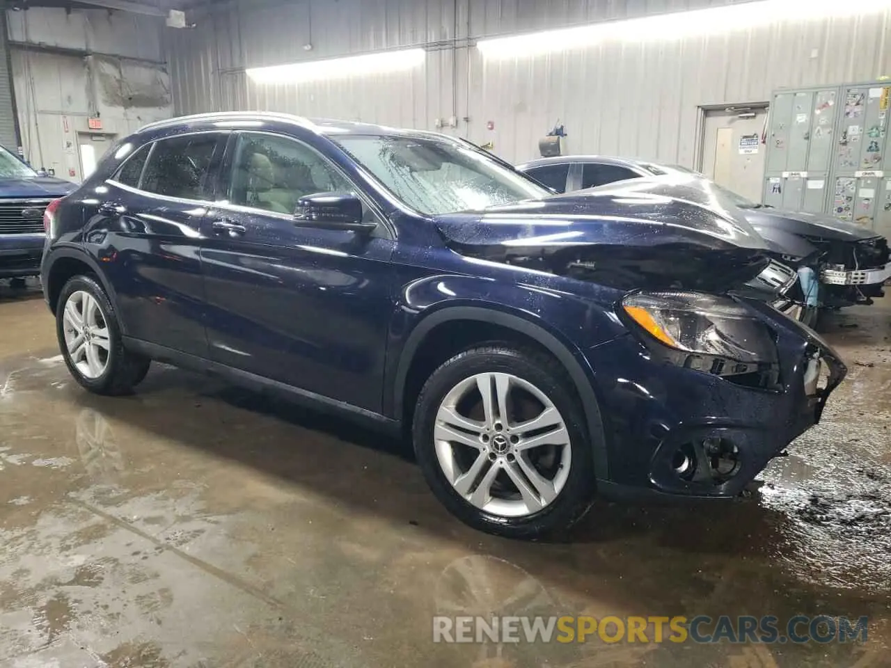 4 Фотография поврежденного автомобиля WDCTG4GBXKU004845 MERCEDES-BENZ GLA-CLASS 2019