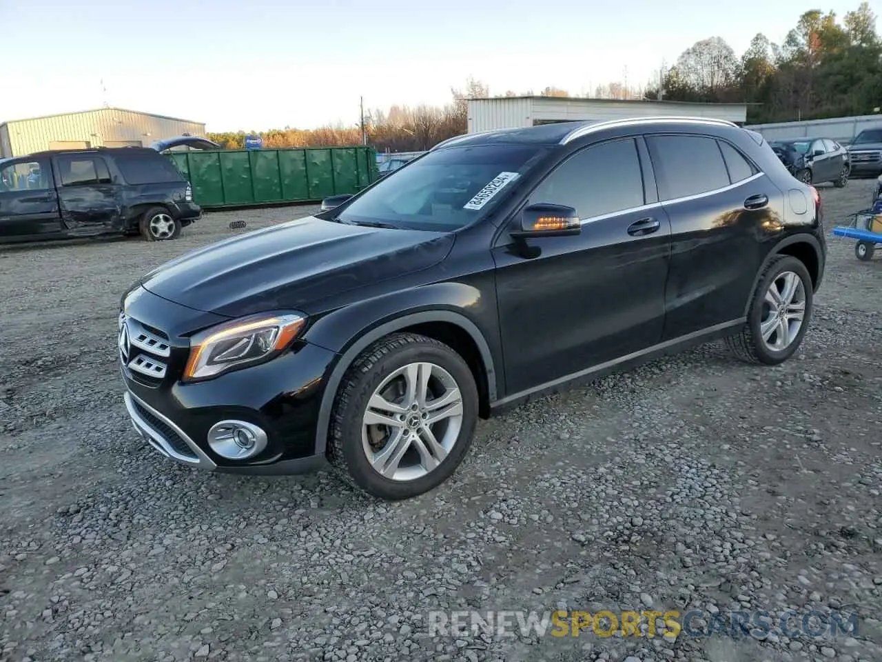 1 Photograph of a damaged car W1NTG4EBXLU029103 MERCEDES-BENZ GLA-CLASS 2020