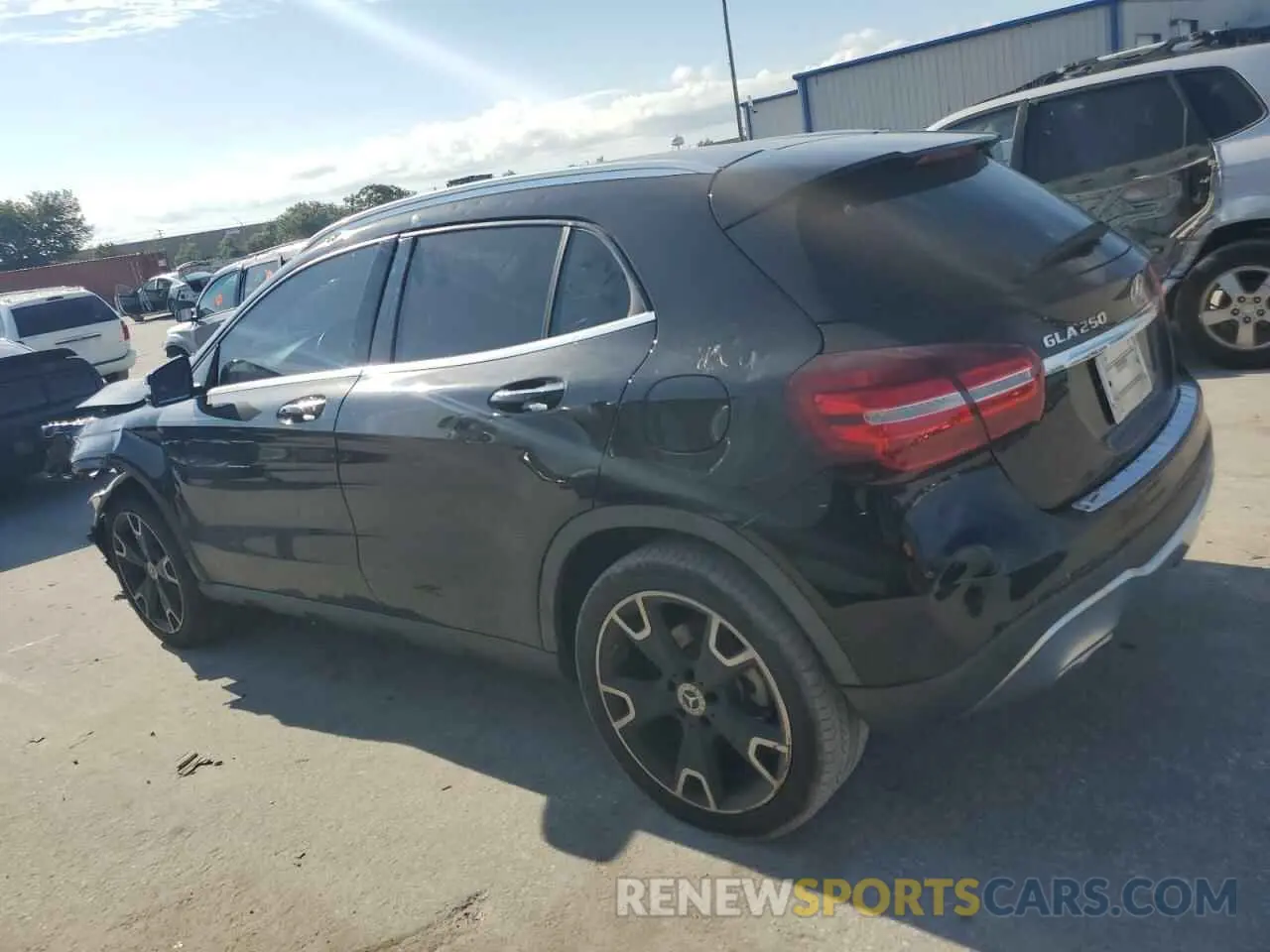2 Фотография поврежденного автомобиля WDCTG4EB4LU026179 MERCEDES-BENZ GLA-CLASS 2020
