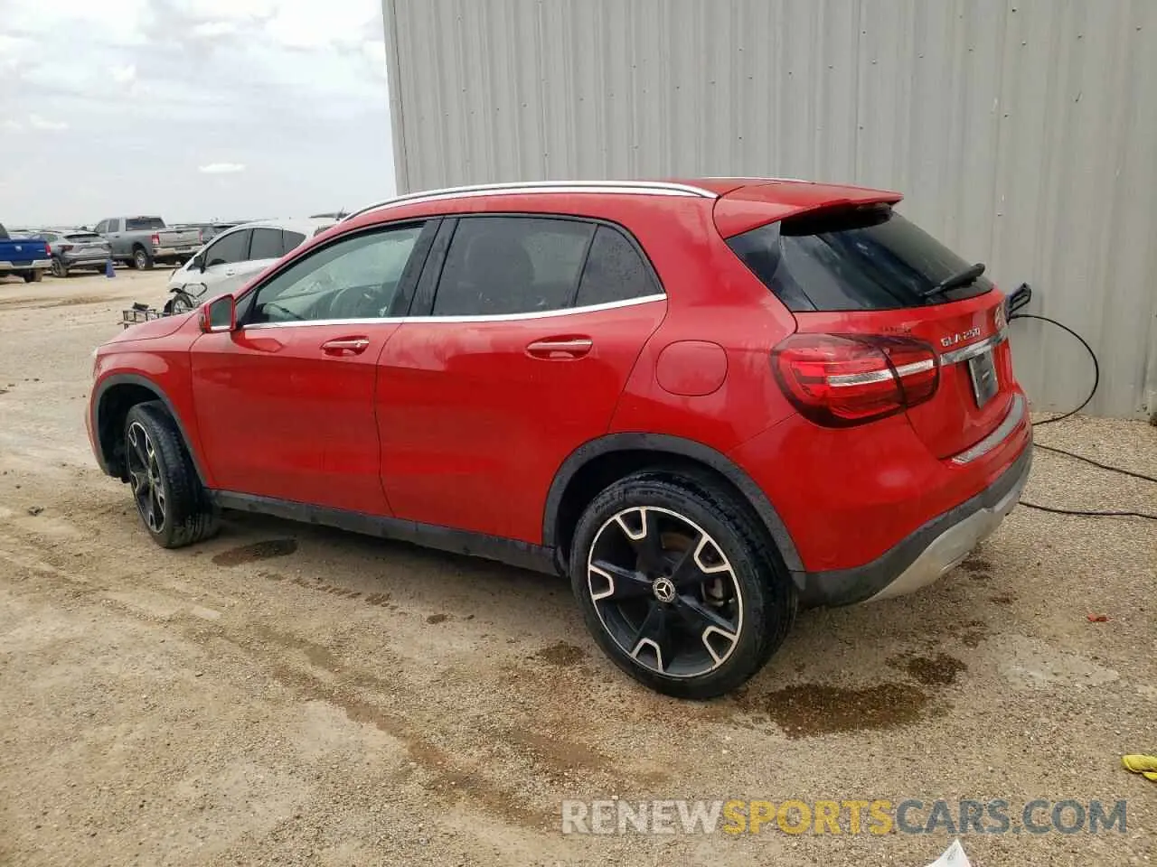 2 Photograph of a damaged car WDCTG4EB5LU023680 MERCEDES-BENZ GLA-CLASS 2020