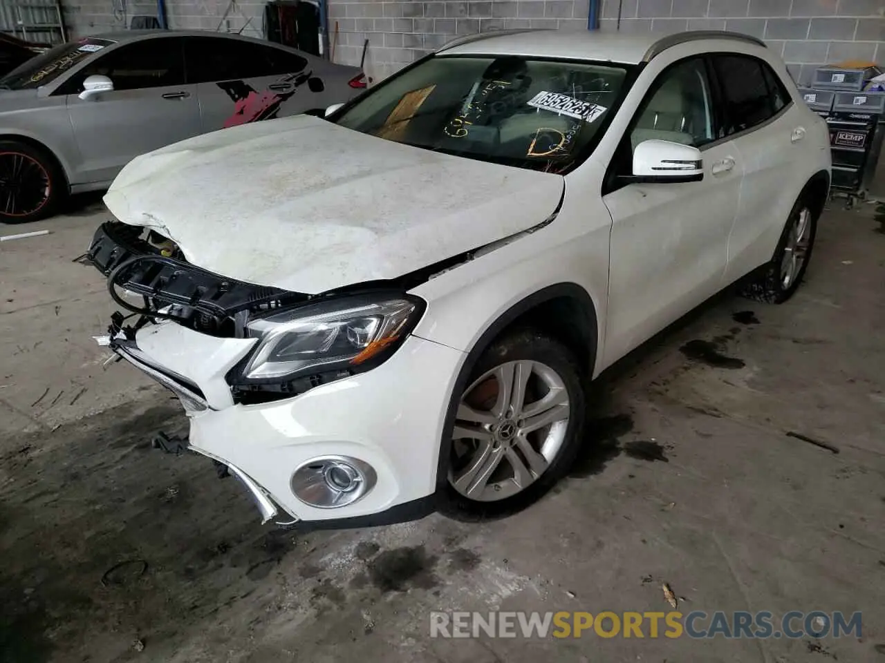 2 Photograph of a damaged car WDCTG4EB6LU022277 MERCEDES-BENZ GLA-CLASS 2020